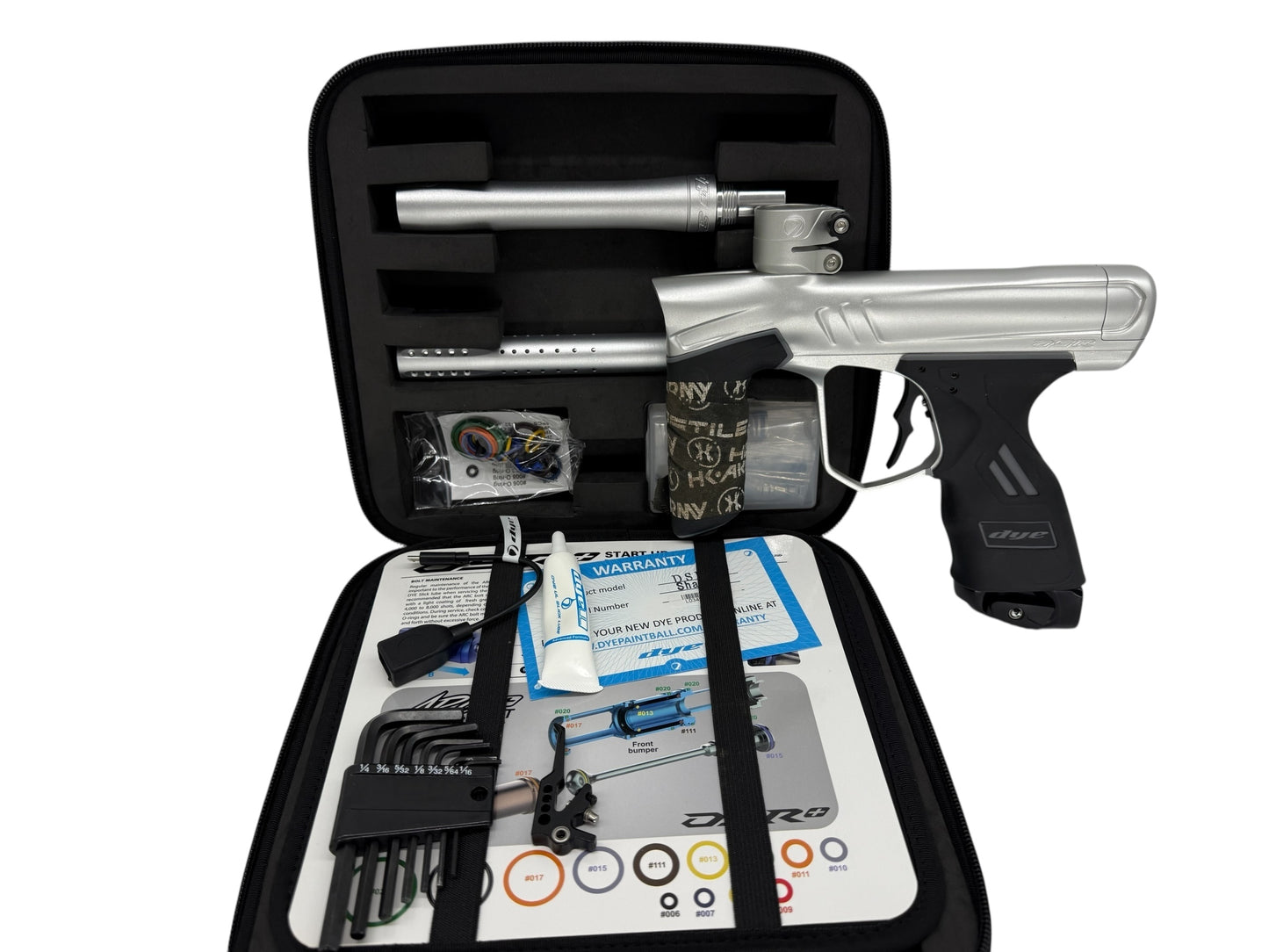 Dye Dsr + Paintball Gun Silver