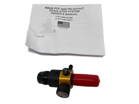 NEW Ninja X Custom High Pressure Regulator - 2900 PSI Output NOT FOR PAINTBALL