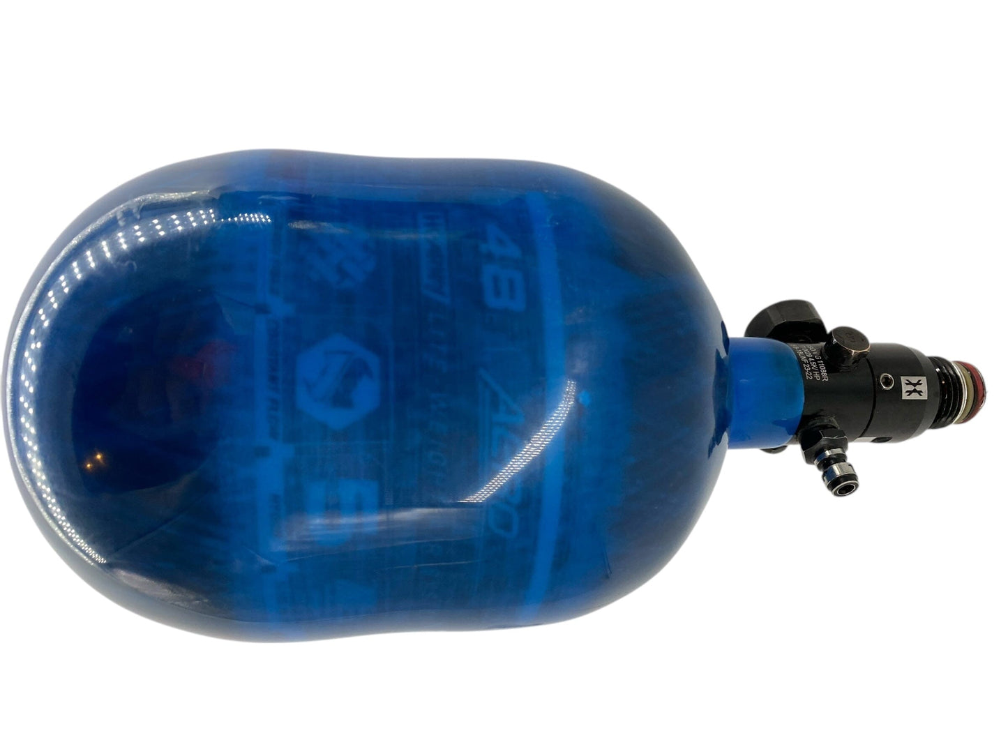 Used 48/4500 Peanut Paintball Tank Blue Paintball Gun from CPXBrosPaintball Buy/Sell/Trade Paintball Markers, New Paintball Guns, Paintball Hoppers, Paintball Masks, and Hormesis Headbands