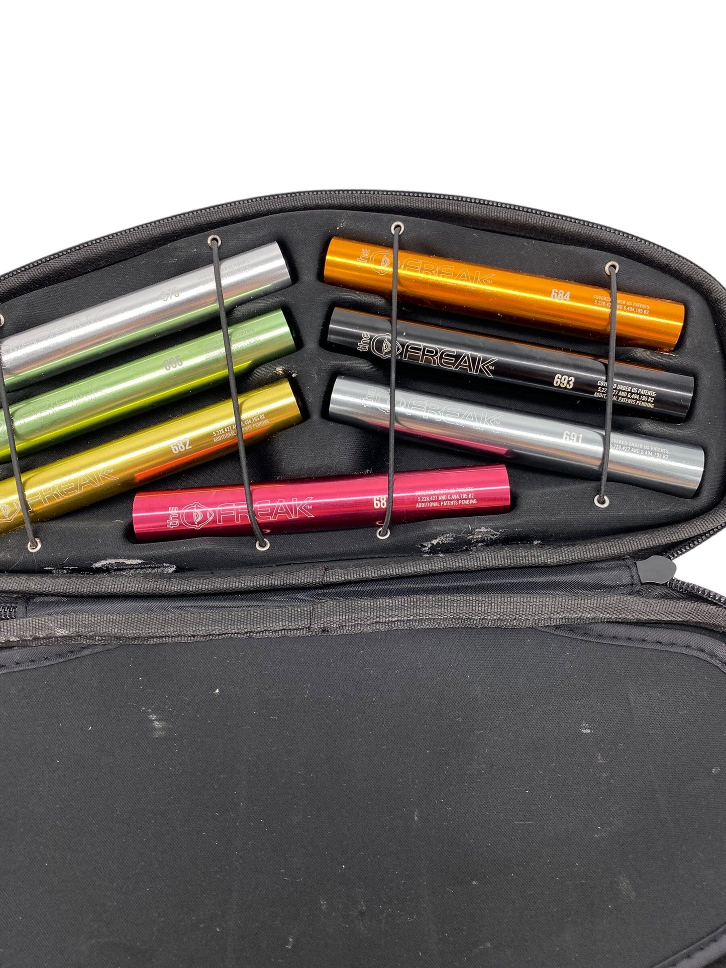 Used 7 Freak Barrel Inserts With Case Paintball Gun from CPXBrosPaintball Buy/Sell/Trade Paintball Markers, New Paintball Guns, Paintball Hoppers, Paintball Masks, and Hormesis Headbands