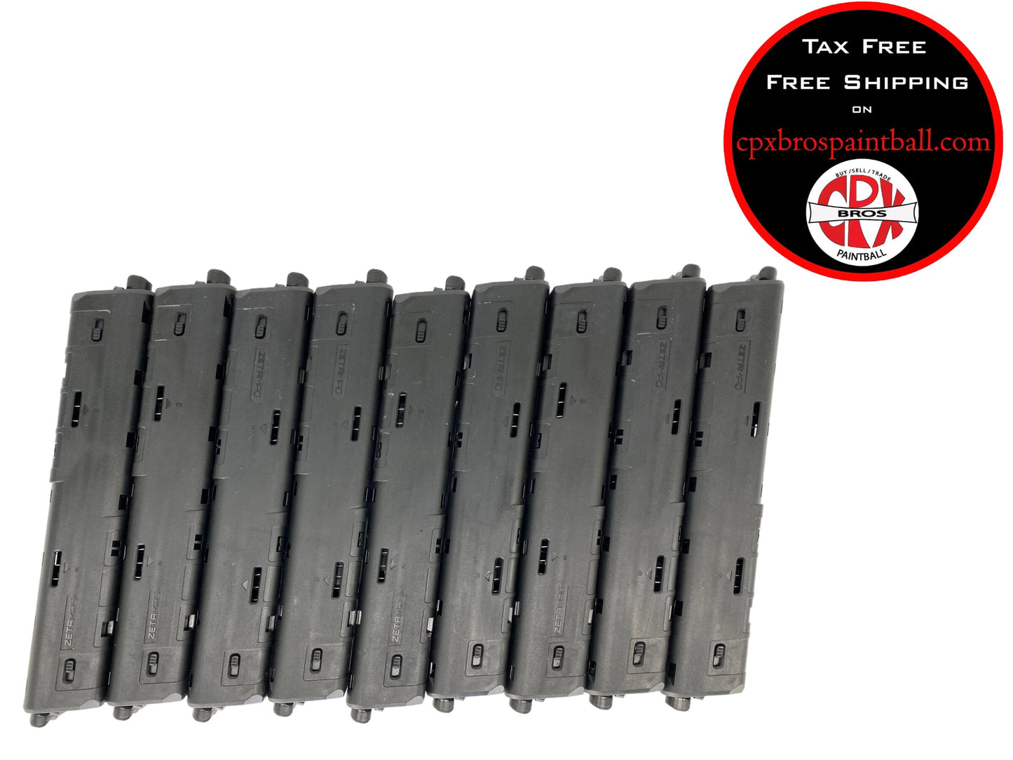 Used 9 pack ZETAMAG GEN 3 - TIPX TPX TCR TCP SALT 20 ROUNDS MAGAZINE (black) Paintball Gun from CPXBrosPaintball Buy/Sell/Trade Paintball Markers, Paintball Hoppers, Paintball Masks, and Hormesis Headbands