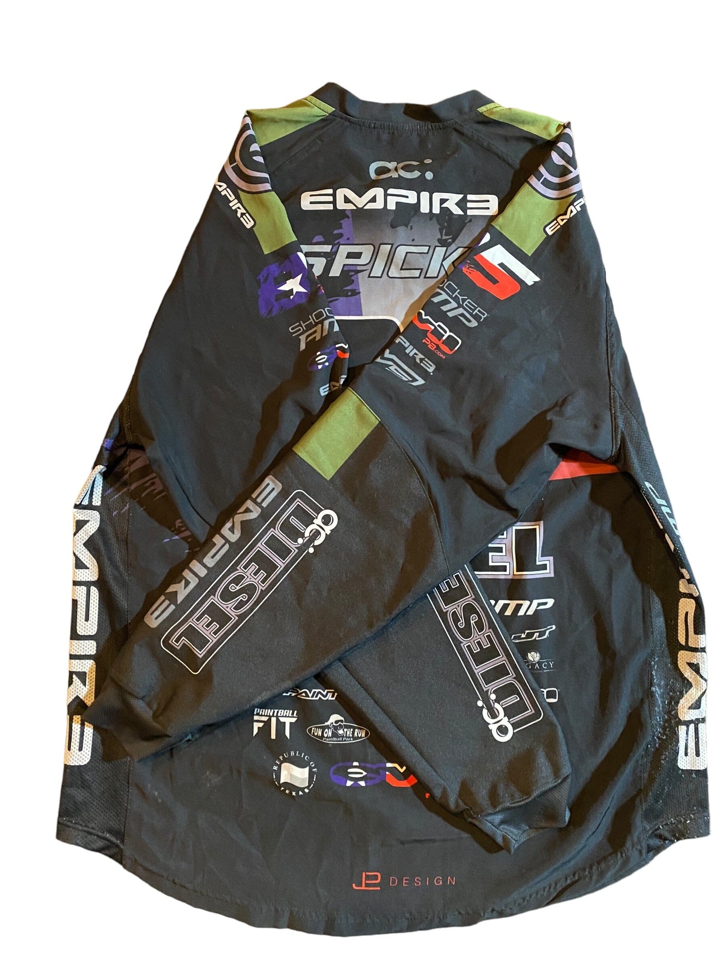 Used ac: Diesel Signed Pro Paintball Jersey- size X-Large Kyle Spika Paintball Gun from CPXBrosPaintball Buy/Sell/Trade Paintball Markers, New Paintball Guns, Paintball Hoppers, Paintball Masks, and Hormesis Headbands