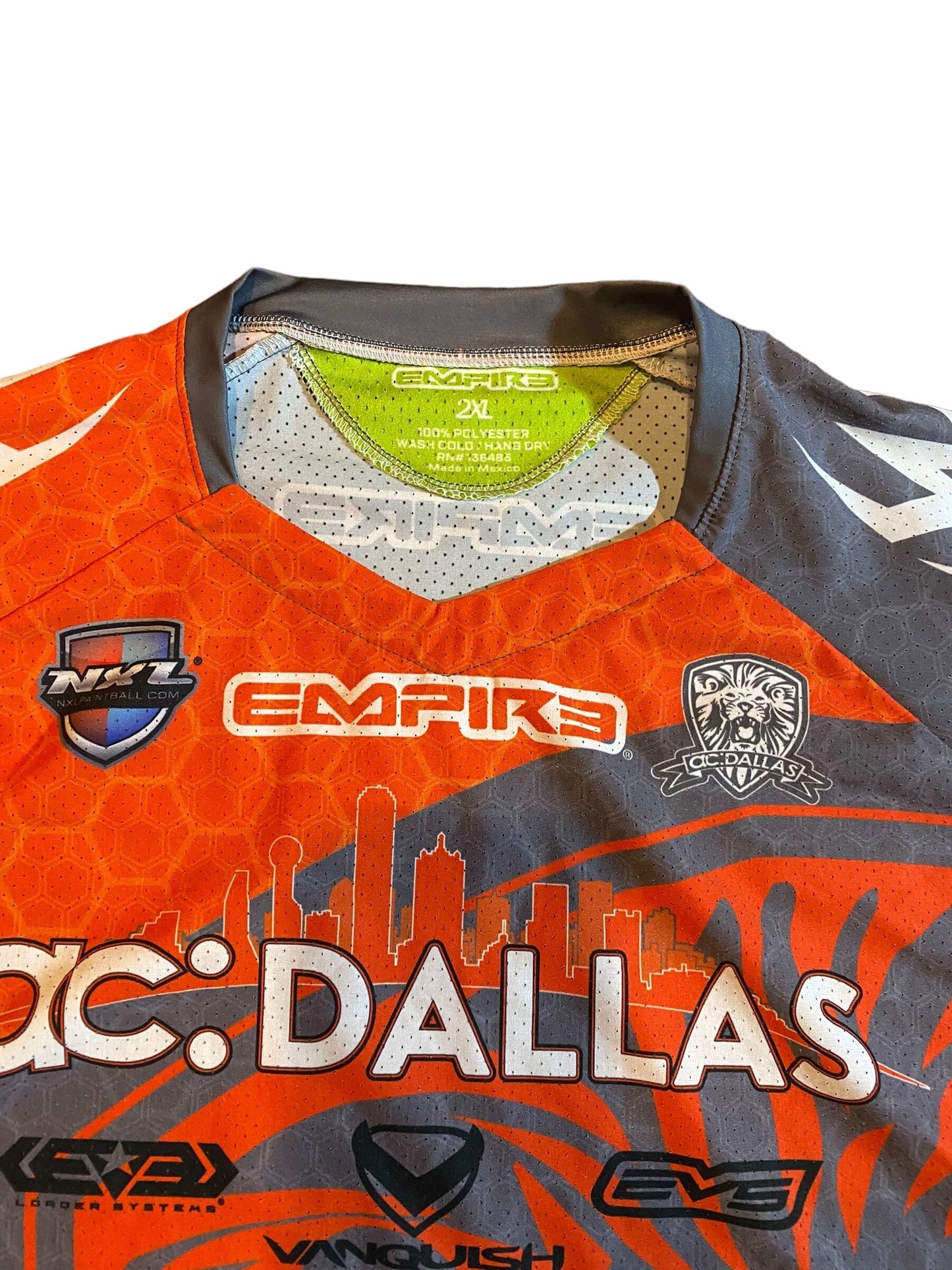 Used ac:Dallas Paintball Jersey Size 2XL Paintball Gun from CPXBrosPaintball Buy/Sell/Trade Paintball Markers, New Paintball Guns, Paintball Hoppers, Paintball Masks, and Hormesis Headbands