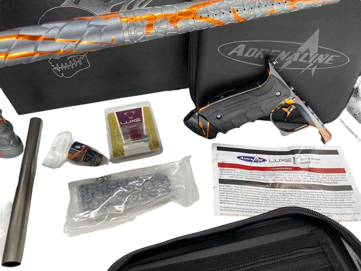 Used Adrenaline Luxe Idol Paintball Gun with Mech Frame Paintball Gun from CPXBrosPaintball Buy/Sell/Trade Paintball Markers, New Paintball Guns, Paintball Hoppers, Paintball Masks, and Hormesis Headbands