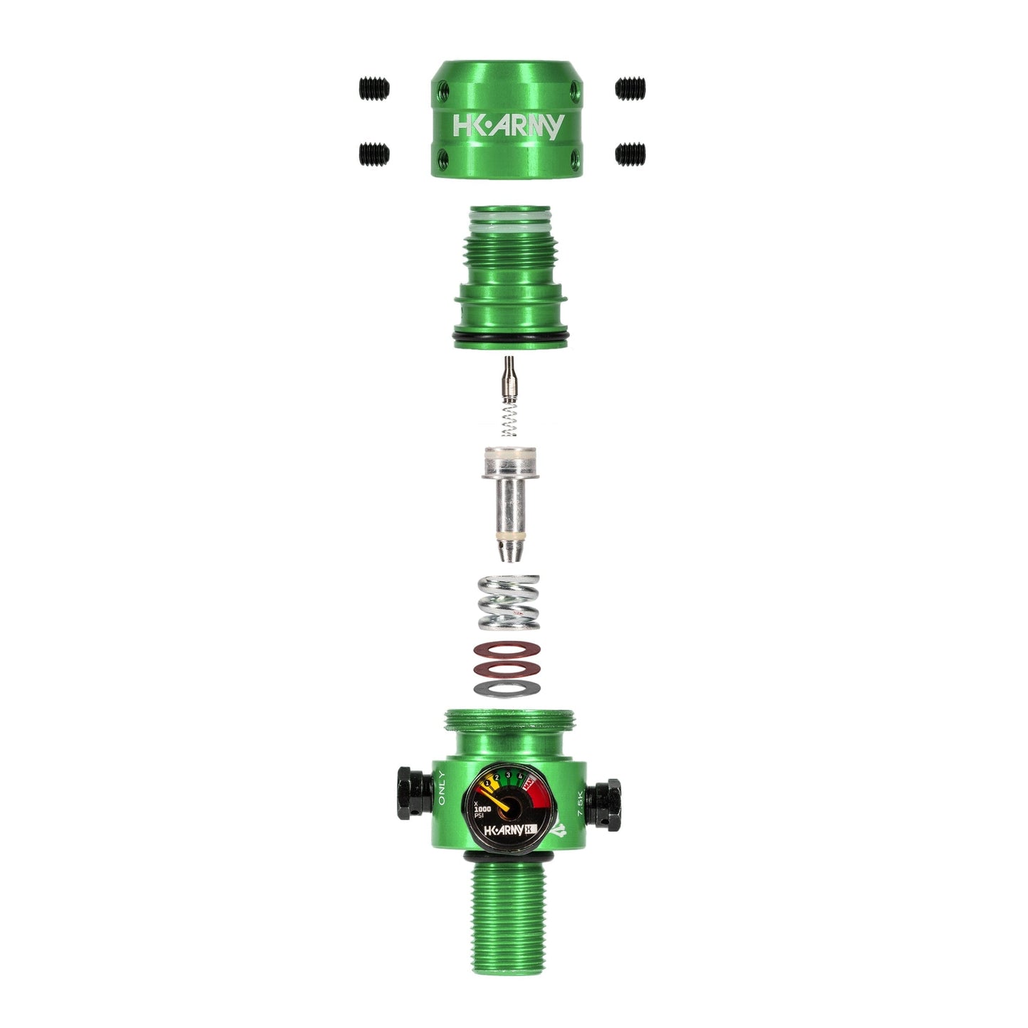 Used AeroLite Pro Regulator - Adjustable & Rotational - Green Paintball Gun from HK Army Clothing Buy/Sell/Trade Paintball Markers, New Paintball Guns, Paintball Hoppers, Paintball Masks, and Hormesis Headbands