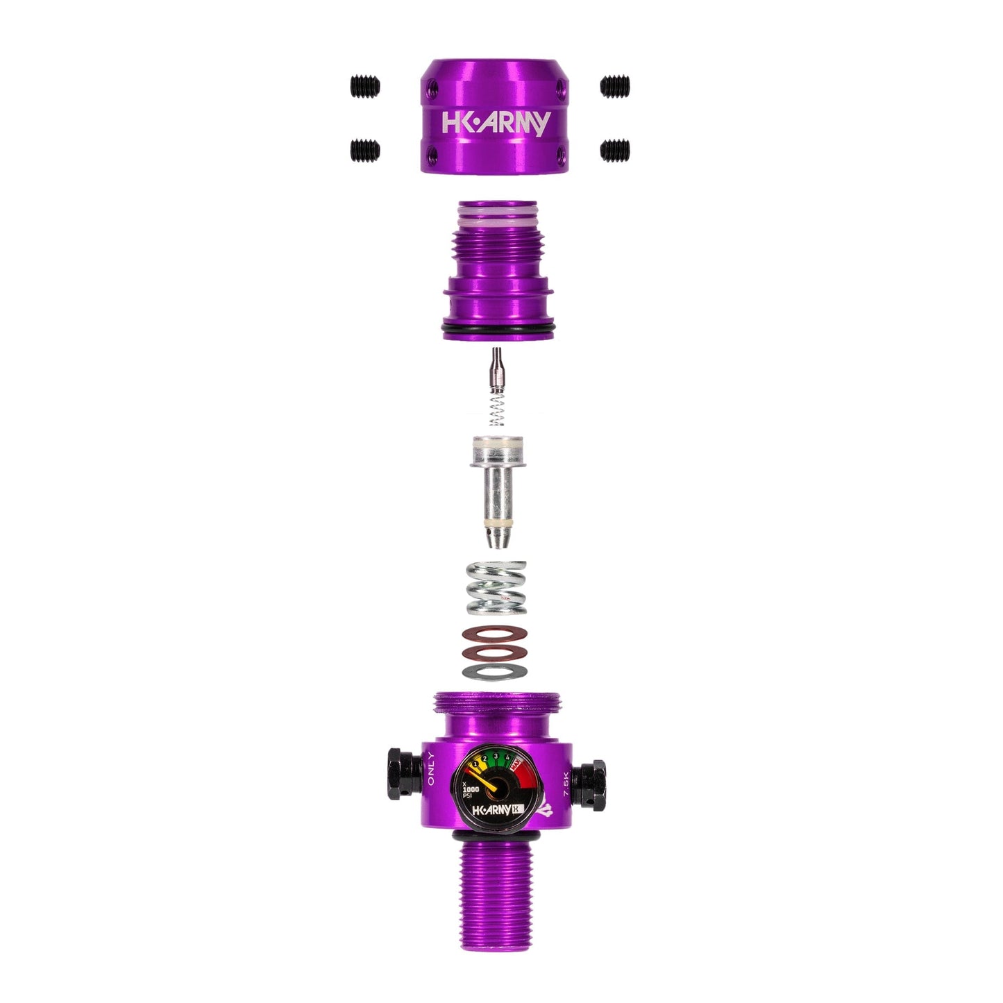 Used AeroLite Pro Regulator - Adjustable & Rotational - Purple Paintball Gun from HK Army Clothing Buy/Sell/Trade Paintball Markers, New Paintball Guns, Paintball Hoppers, Paintball Masks, and Hormesis Headbands