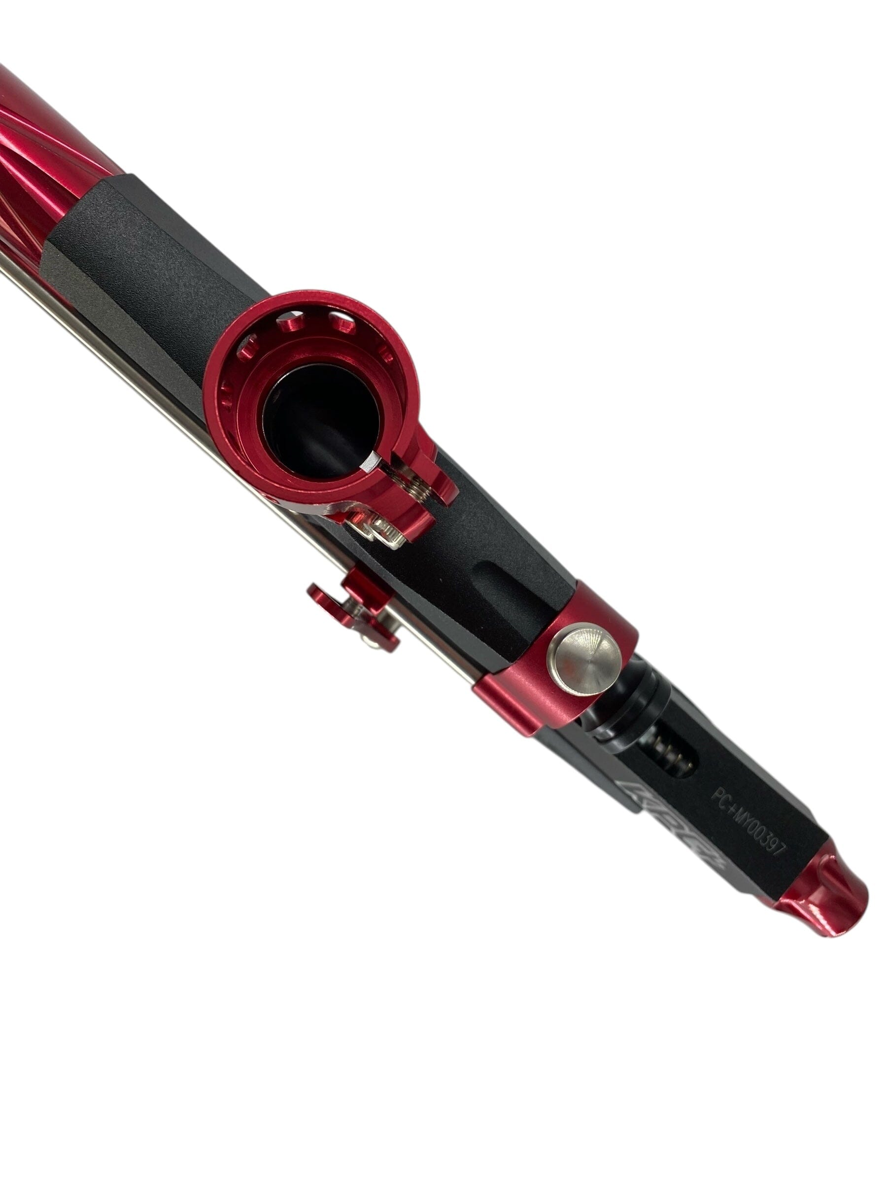 Used Azodin KPC+ Pump Paintball Gun Black/Red Paintball Gun from CPXBrosPaintball Buy/Sell/Trade Paintball Markers, New Paintball Guns, Paintball Hoppers, Paintball Masks, and Hormesis Headbands