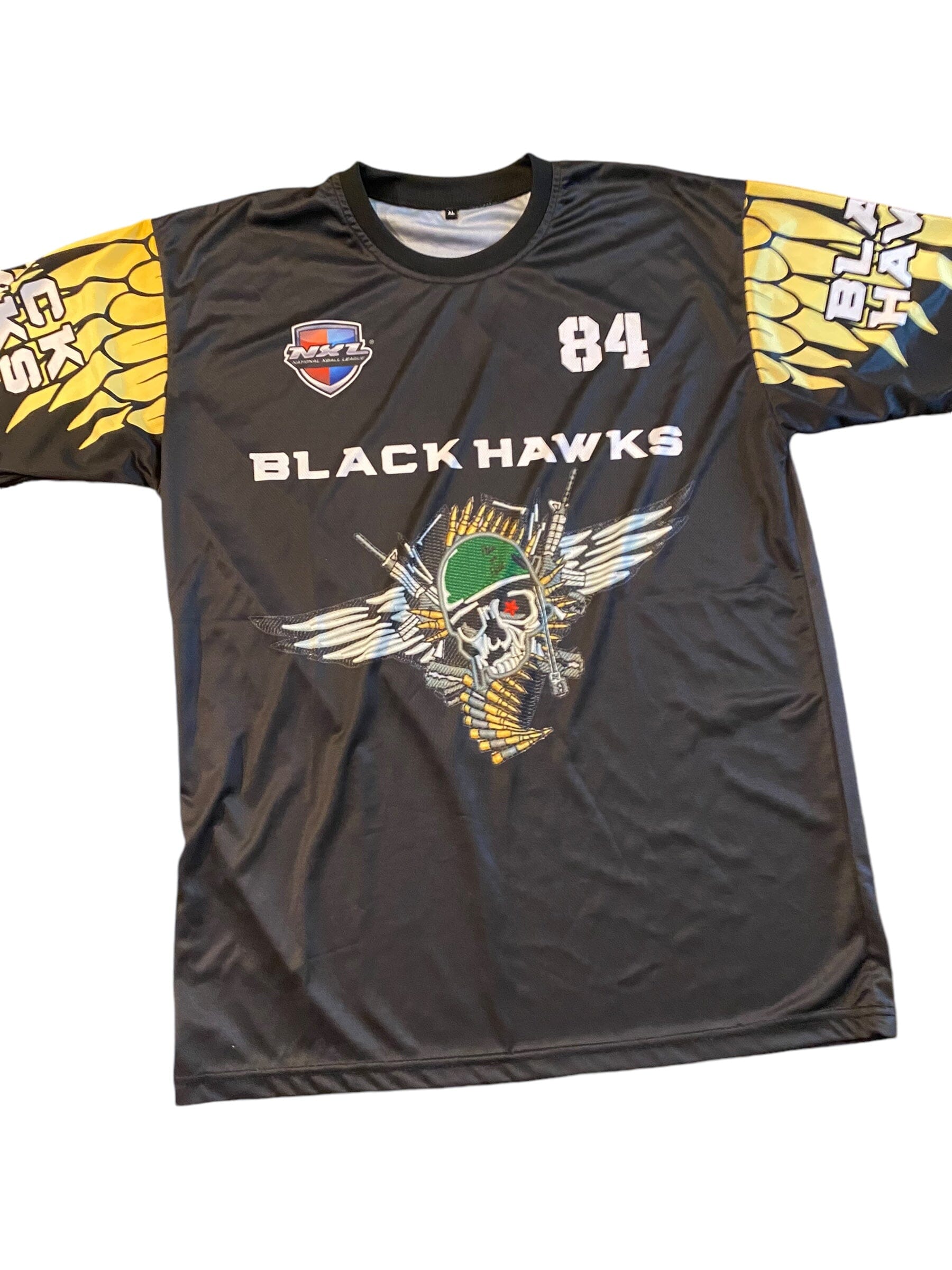 Used Blackhawks Paintball Shirt -size XL Paintball Gun from CPXBrosPaintball Buy/Sell/Trade Paintball Markers, New Paintball Guns, Paintball Hoppers, Paintball Masks, and Hormesis Headbands