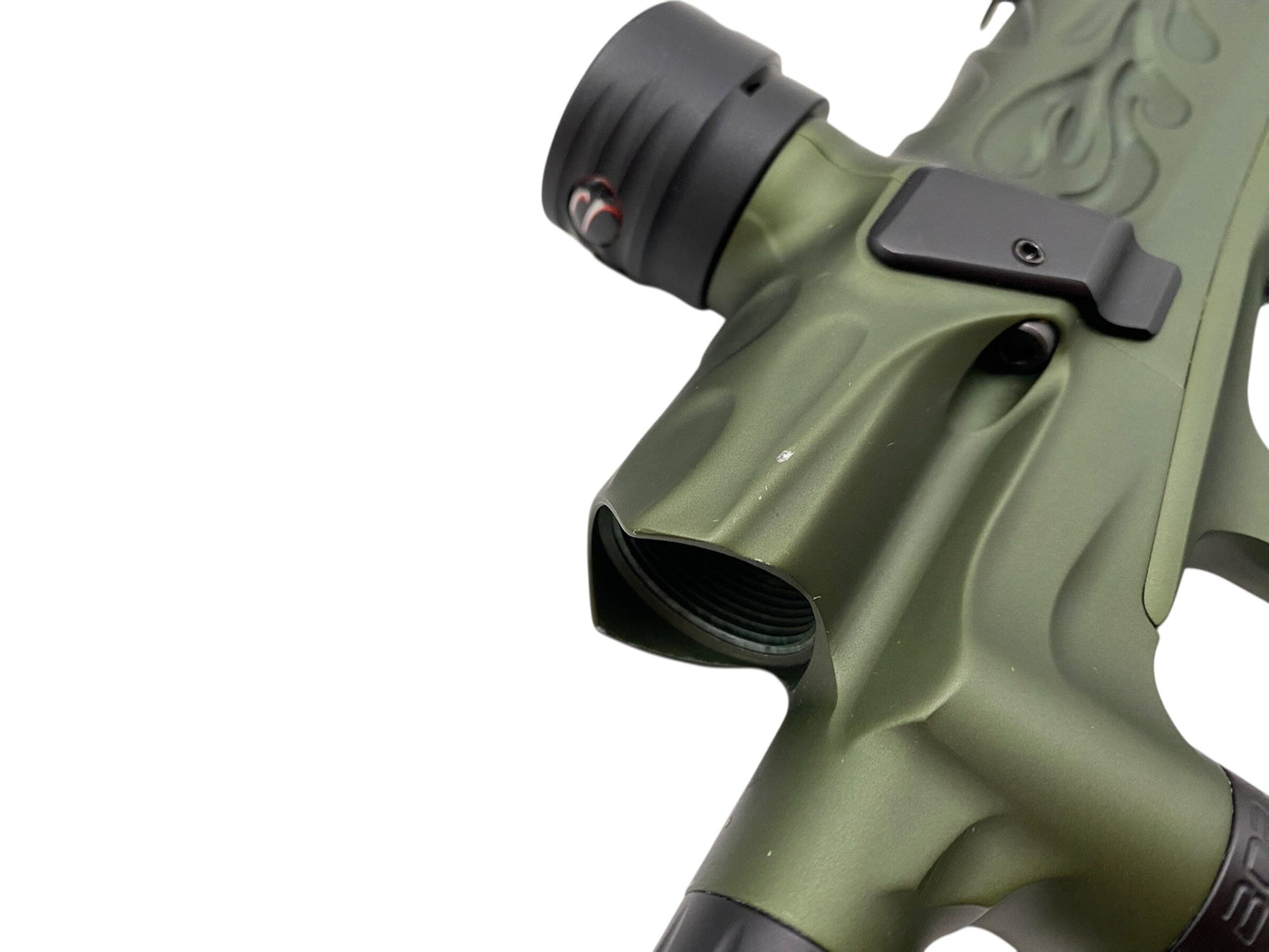 Used Bob Long Flame G6r Oled 2k12 Paintball Gun Olive black Paintball Gun from CPXBrosPaintball Buy/Sell/Trade Paintball Markers, New Paintball Guns, Paintball Hoppers, Paintball Masks, and Hormesis Headbands