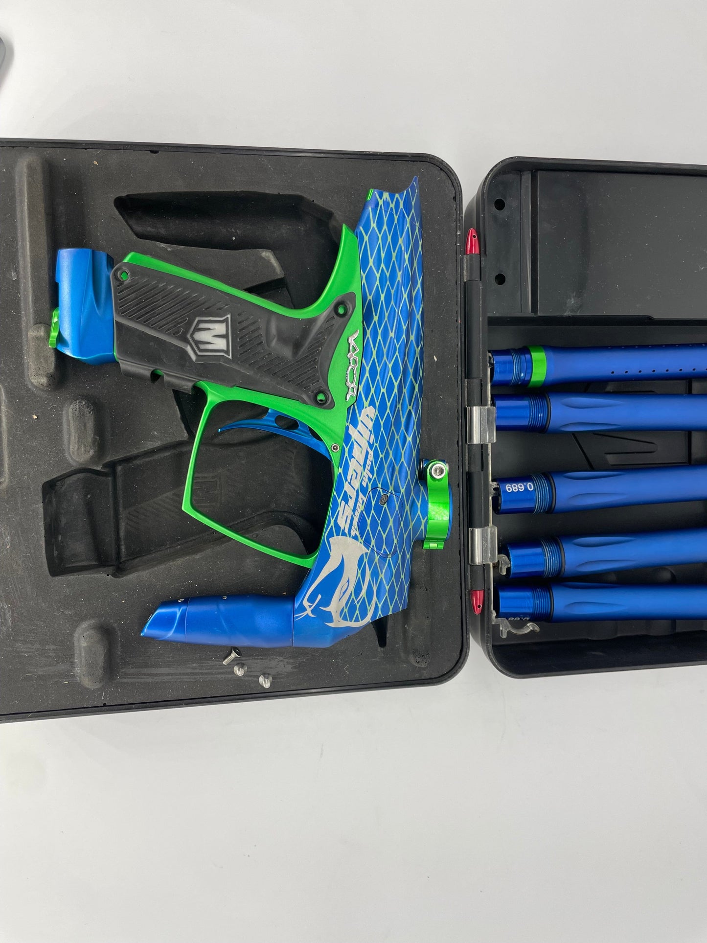 Used BROKEN Machine Vapor Paintball Gun Paintball Gun from CPXBrosPaintball Buy/Sell/Trade Paintball Markers, New Paintball Guns, Paintball Hoppers, Paintball Masks, and Hormesis Headbands