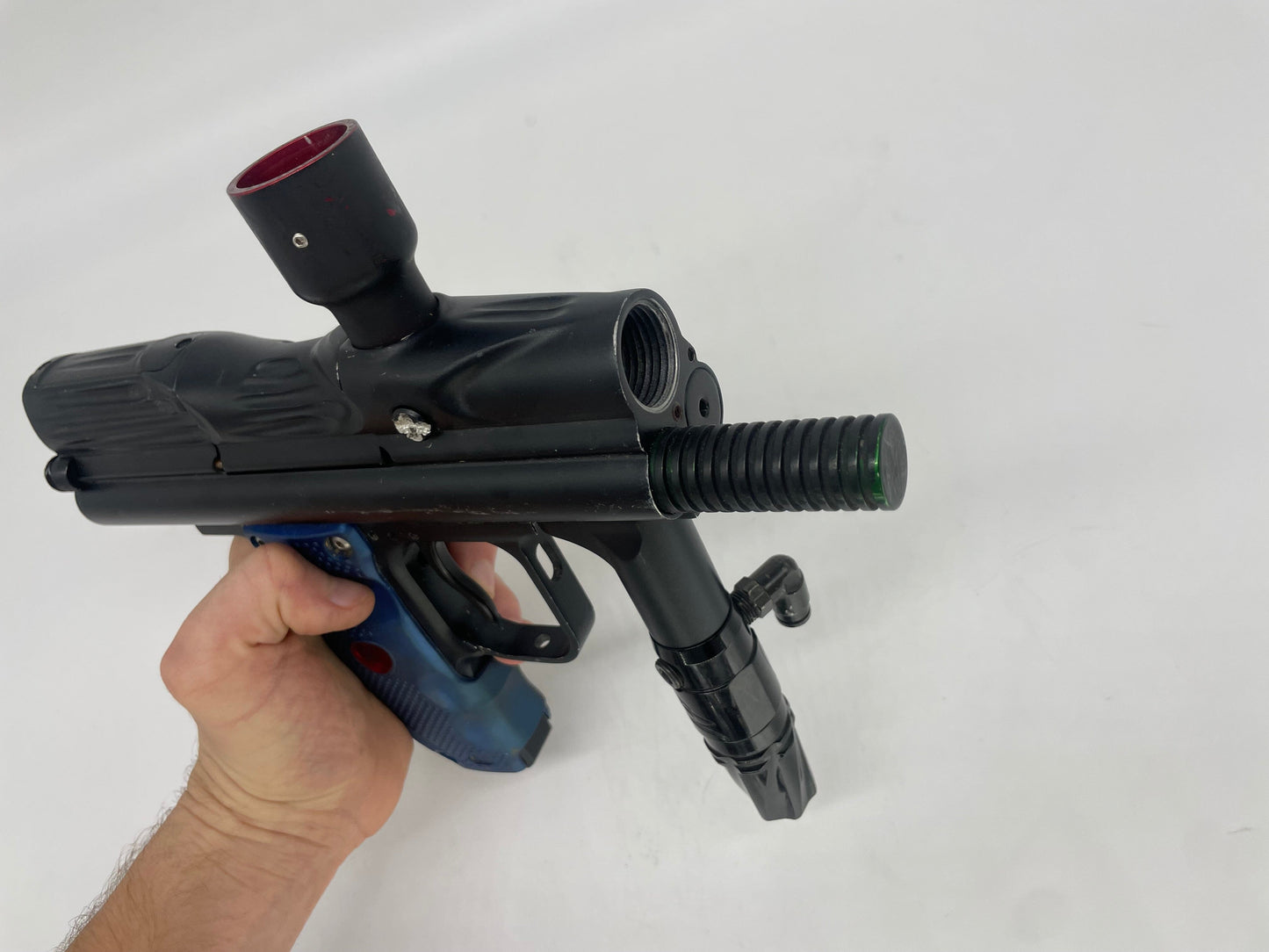 Used BROKEN Warped Sportz Angel Speed Demon Black Paintball Gun from CPXBrosPaintball Buy/Sell/Trade Paintball Markers, New Paintball Guns, Paintball Hoppers, Paintball Masks, and Hormesis Headbands