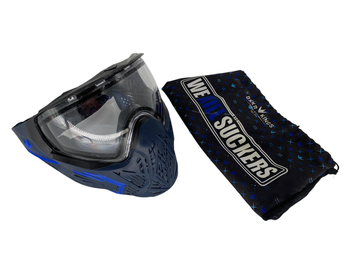 Used BunkerKings CMD Clear Paintball Mask/Goggles Paintball Gun from CPXBrosPaintball Buy/Sell/Trade Paintball Markers, New Paintball Guns, Paintball Hoppers, Paintball Masks, and Hormesis Headbands