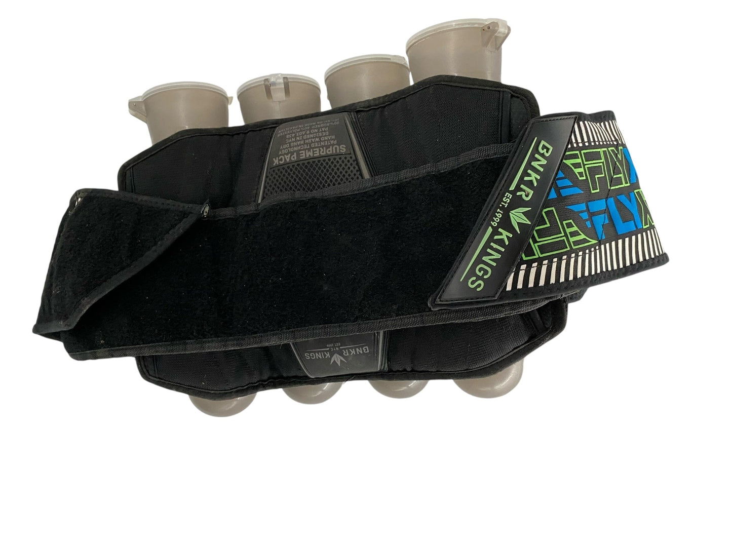 Used BunkerKings Fly Strapless Paintball Pod Pack Paintball Gun from CPXBrosPaintball Buy/Sell/Trade Paintball Markers, New Paintball Guns, Paintball Hoppers, Paintball Masks, and Hormesis Headbands
