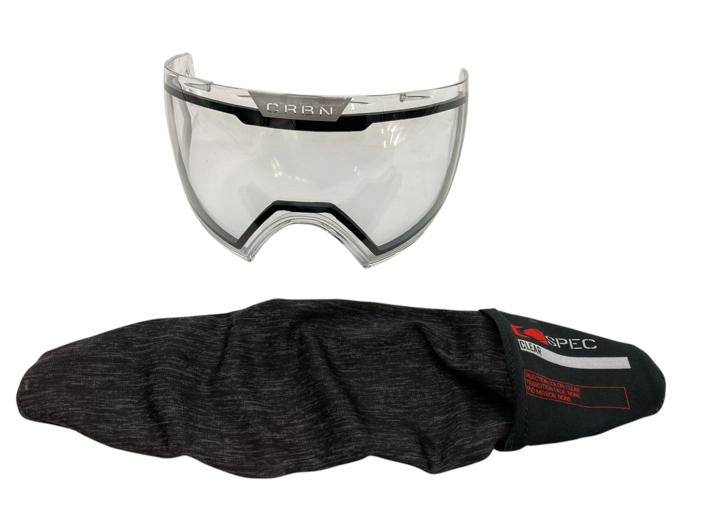 Used CRBN C SPEC LENS - Clear Paintball Mask Lens Paintball Gun from CPXBrosPaintball Buy/Sell/Trade Paintball Markers, New Paintball Guns, Paintball Hoppers, Paintball Masks, and Hormesis Headbands