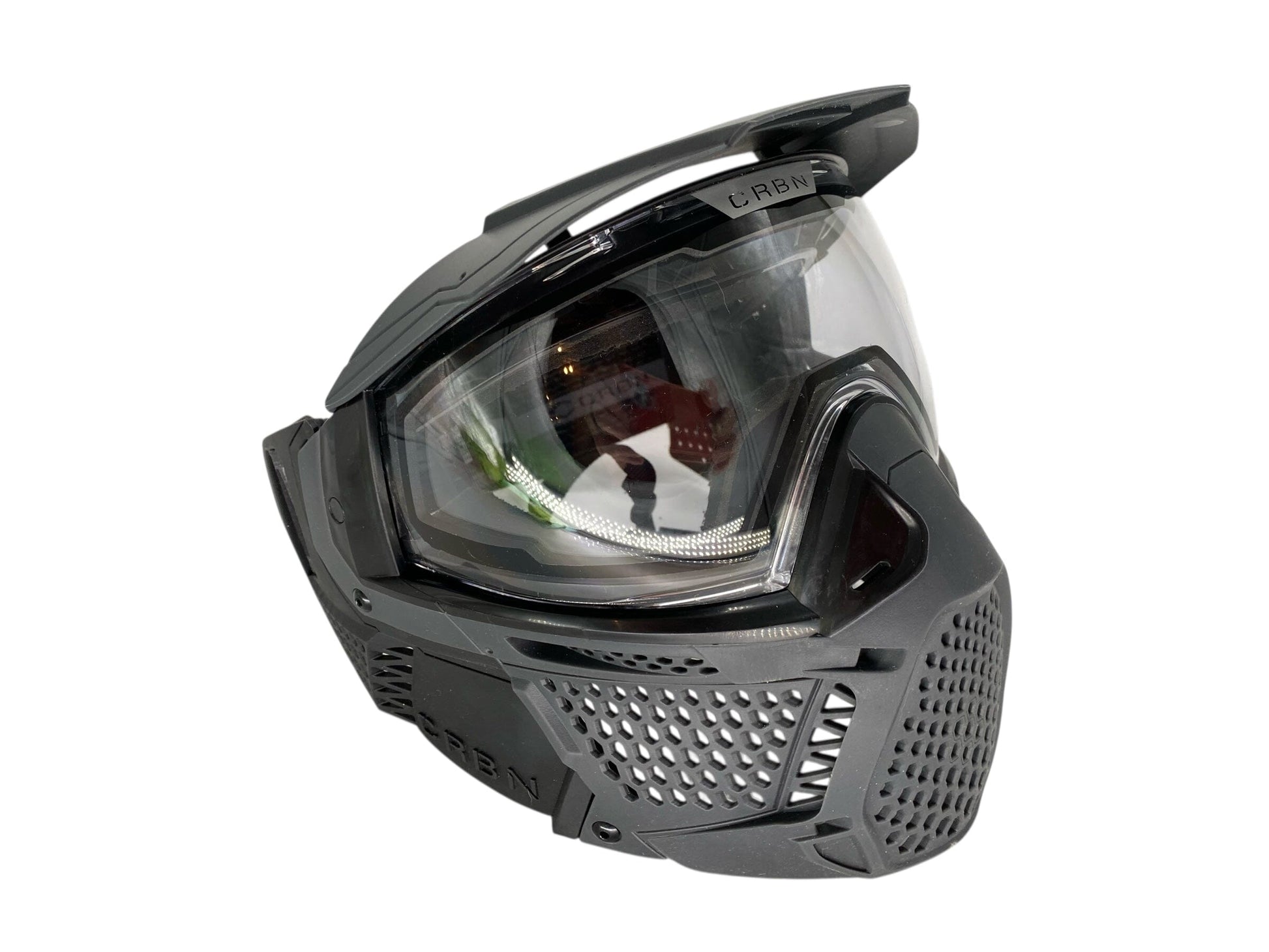 Used CRBN Paintball Mask Black Paintball Gun from CPXBrosPaintball Buy/Sell/Trade Paintball Markers, New Paintball Guns, Paintball Hoppers, Paintball Masks, and Hormesis Headbands