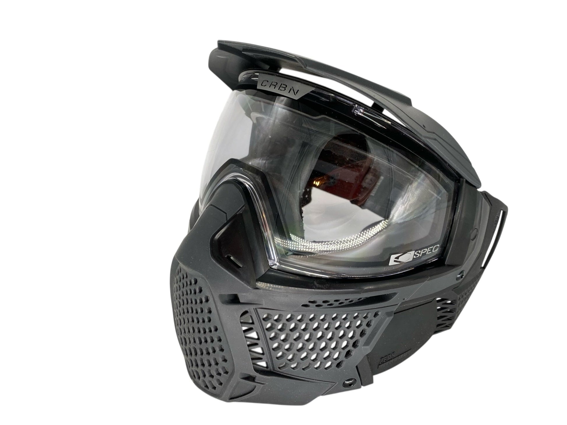 Used CRBN Paintball Mask Black Paintball Gun from CPXBrosPaintball Buy/Sell/Trade Paintball Markers, New Paintball Guns, Paintball Hoppers, Paintball Masks, and Hormesis Headbands