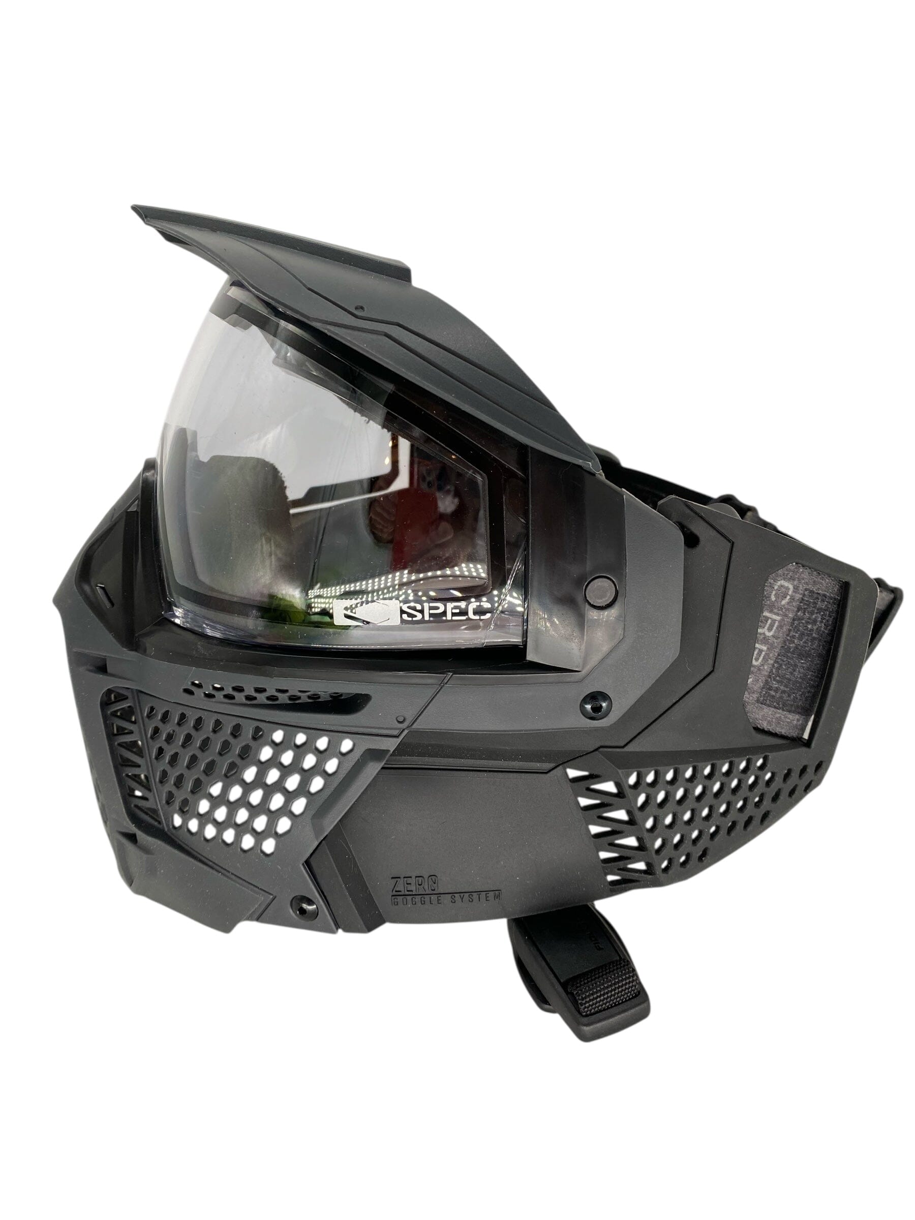 Used CRBN Paintball Mask Black Paintball Gun from CPXBrosPaintball Buy/Sell/Trade Paintball Markers, New Paintball Guns, Paintball Hoppers, Paintball Masks, and Hormesis Headbands