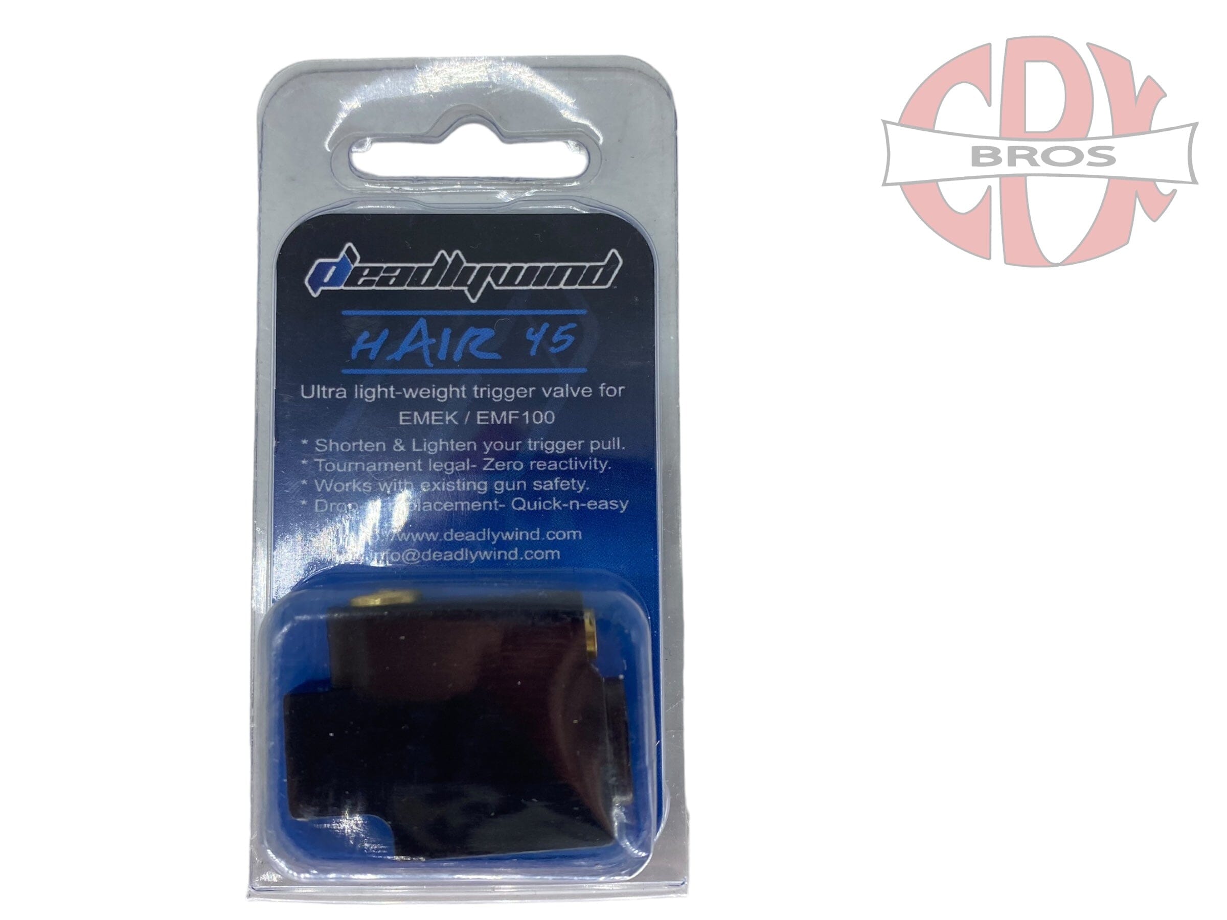 Deadlywind Hair 45 Trigger Valve for Emek/Emf100 CPXBrosPaintball