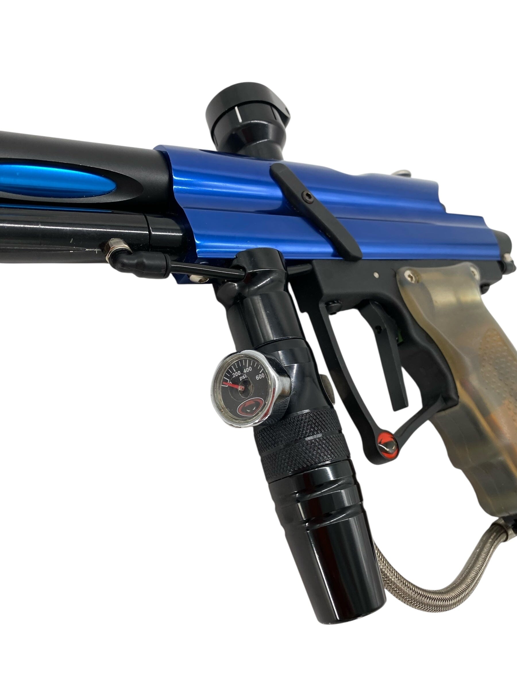 Used Diablo Slayer Paintball Gun Blue/Black Paintball Gun from CPXBrosPaintball Buy/Sell/Trade Paintball Markers, New Paintball Guns, Paintball Hoppers, Paintball Masks, and Hormesis Headbands