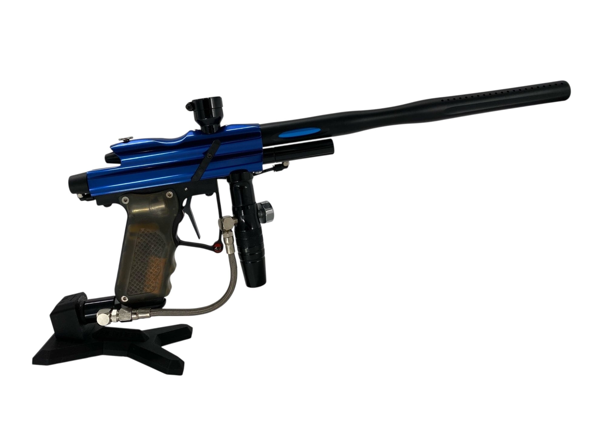 Used Diablo Slayer Paintball Gun Blue/Black Paintball Gun from CPXBrosPaintball Buy/Sell/Trade Paintball Markers, New Paintball Guns, Paintball Hoppers, Paintball Masks, and Hormesis Headbands