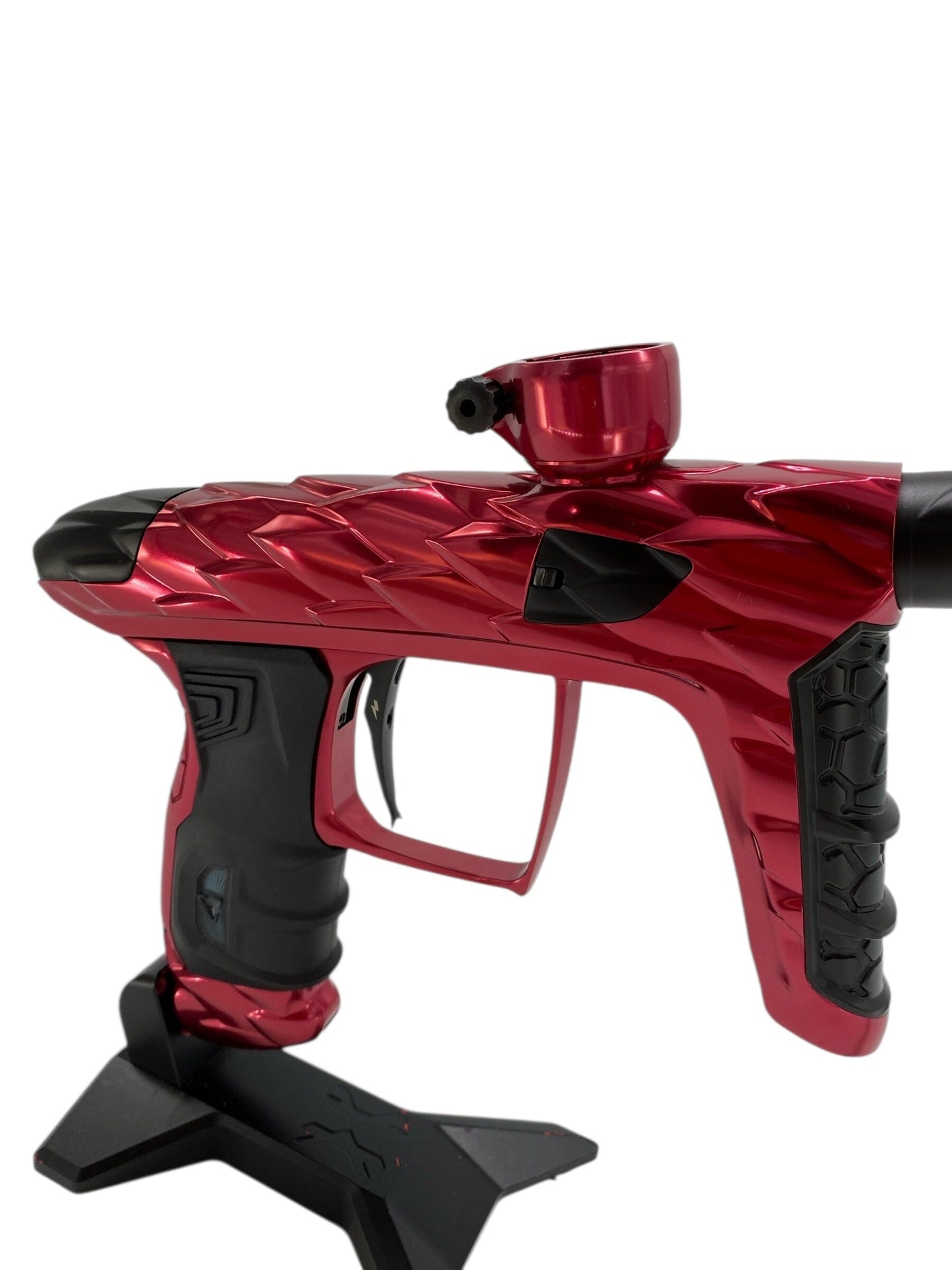 Used Dlx Adrenaline Luxe Idol Paintball Gun Red/Silver With Mech Red/Black Paintball Gun from CPXBrosPaintball Buy/Sell/Trade Paintball Markers, New Paintball Guns, Paintball Hoppers, Paintball Masks, and Hormesis Headbands