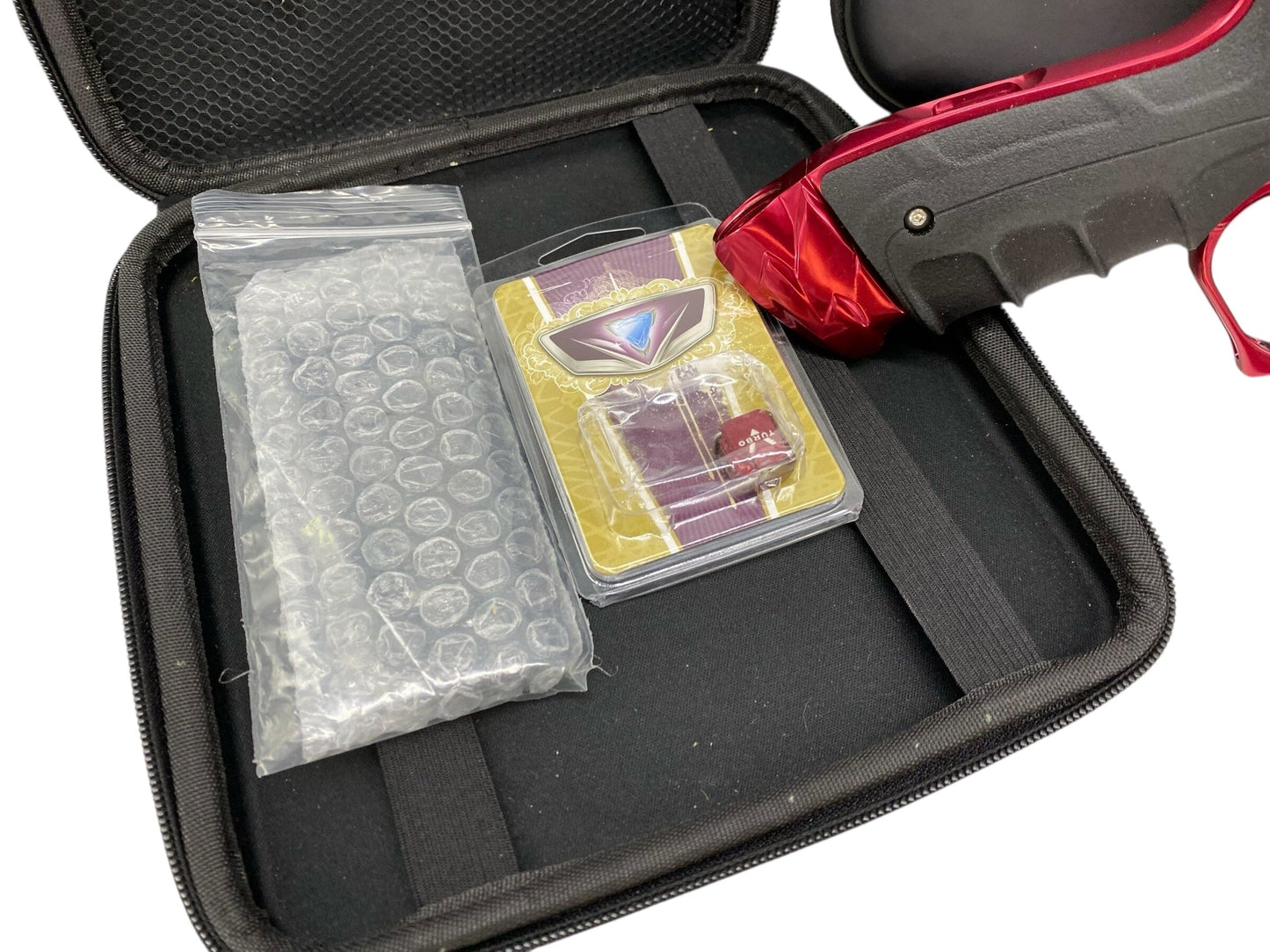 Used Dlx Adrenaline Luxe Idol Paintball Gun Red/Silver With Mech Red/Black Paintball Gun from CPXBrosPaintball Buy/Sell/Trade Paintball Markers, New Paintball Guns, Paintball Hoppers, Paintball Masks, and Hormesis Headbands
