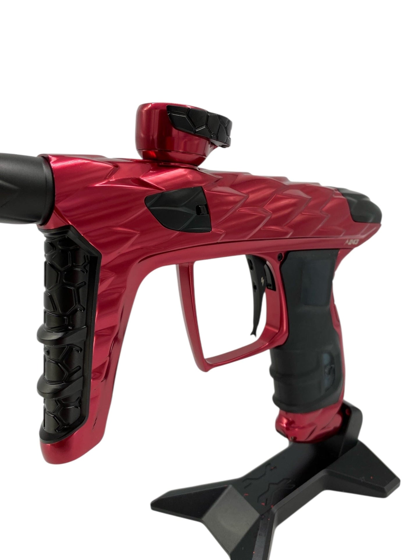 Used Dlx Adrenaline Luxe Idol Paintball Gun Red/Silver With Mech Red/Black Paintball Gun from CPXBrosPaintball Buy/Sell/Trade Paintball Markers, New Paintball Guns, Paintball Hoppers, Paintball Masks, and Hormesis Headbands