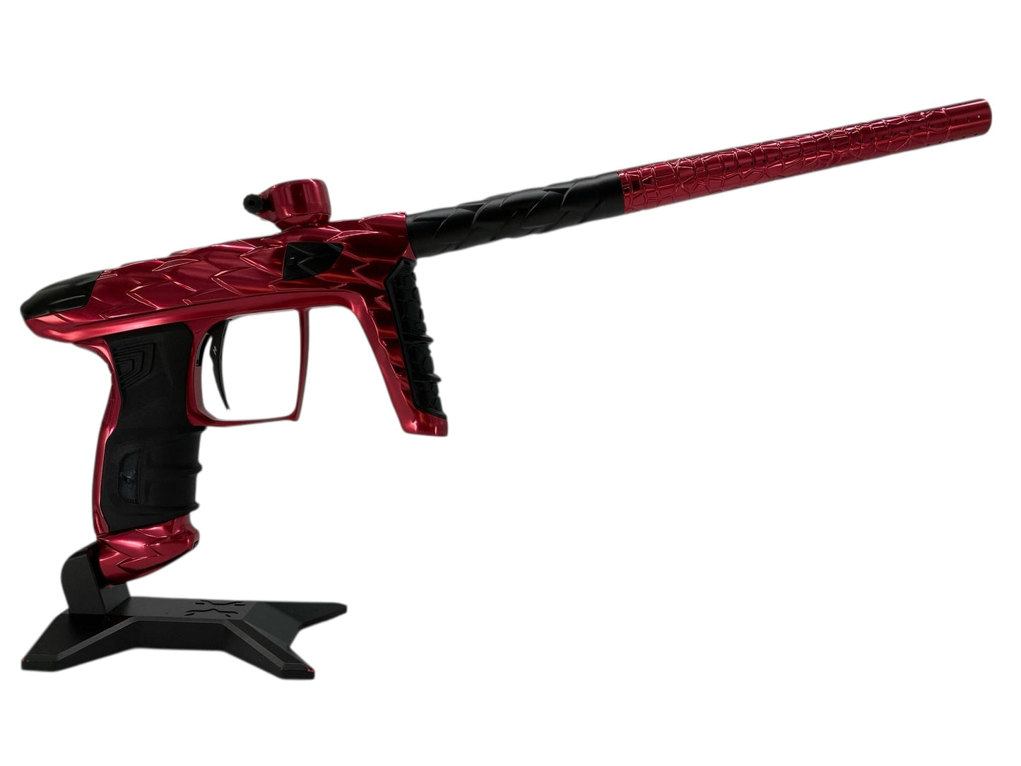 Used Dlx Adrenaline Luxe Idol Paintball Gun Red/Silver With Mech Red/Black Paintball Gun from CPXBrosPaintball Buy/Sell/Trade Paintball Markers, New Paintball Guns, Paintball Hoppers, Paintball Masks, and Hormesis Headbands