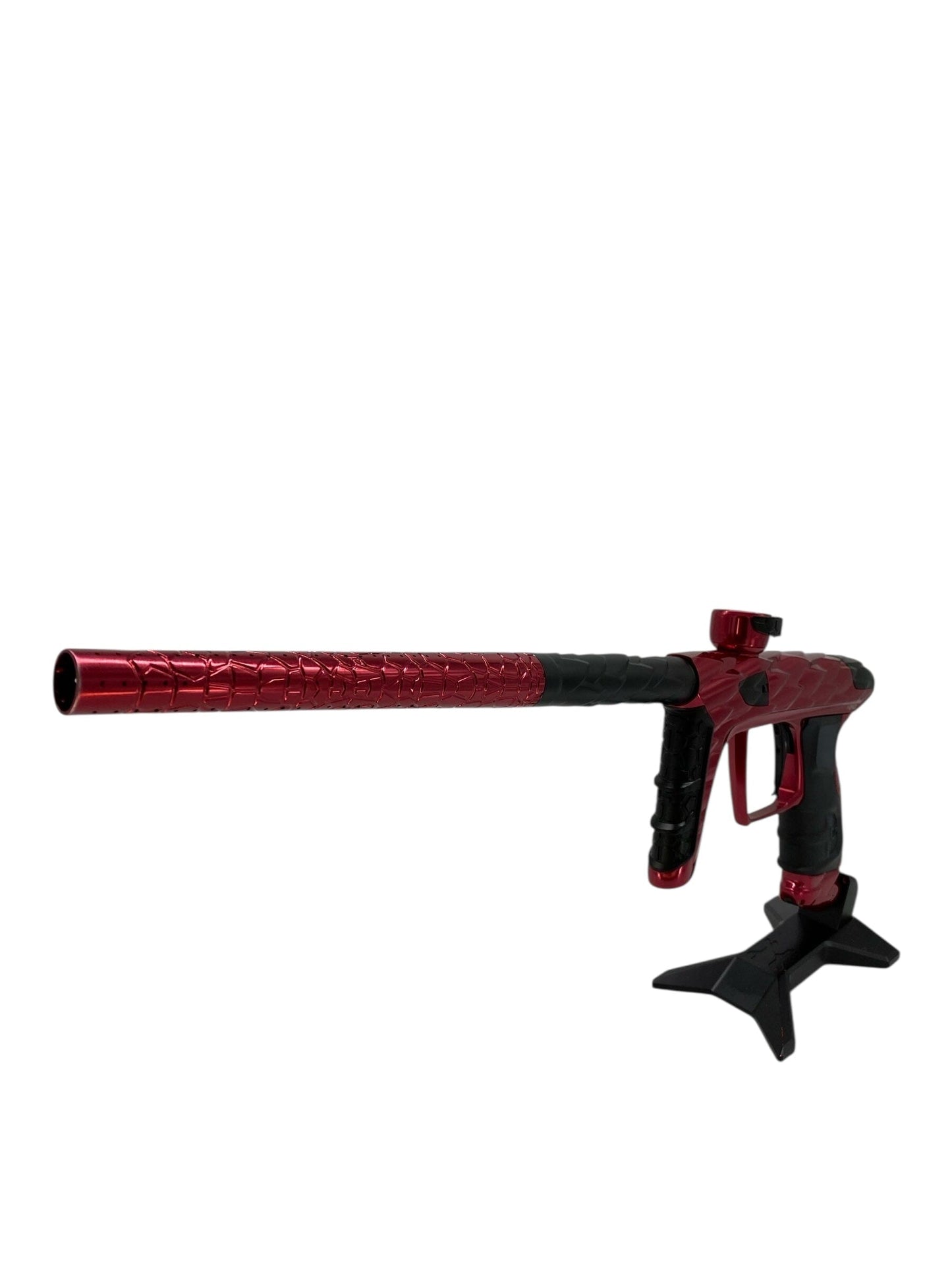 Used Dlx Adrenaline Luxe Idol Paintball Gun Red/Silver With Mech Red/Black Paintball Gun from CPXBrosPaintball Buy/Sell/Trade Paintball Markers, New Paintball Guns, Paintball Hoppers, Paintball Masks, and Hormesis Headbands