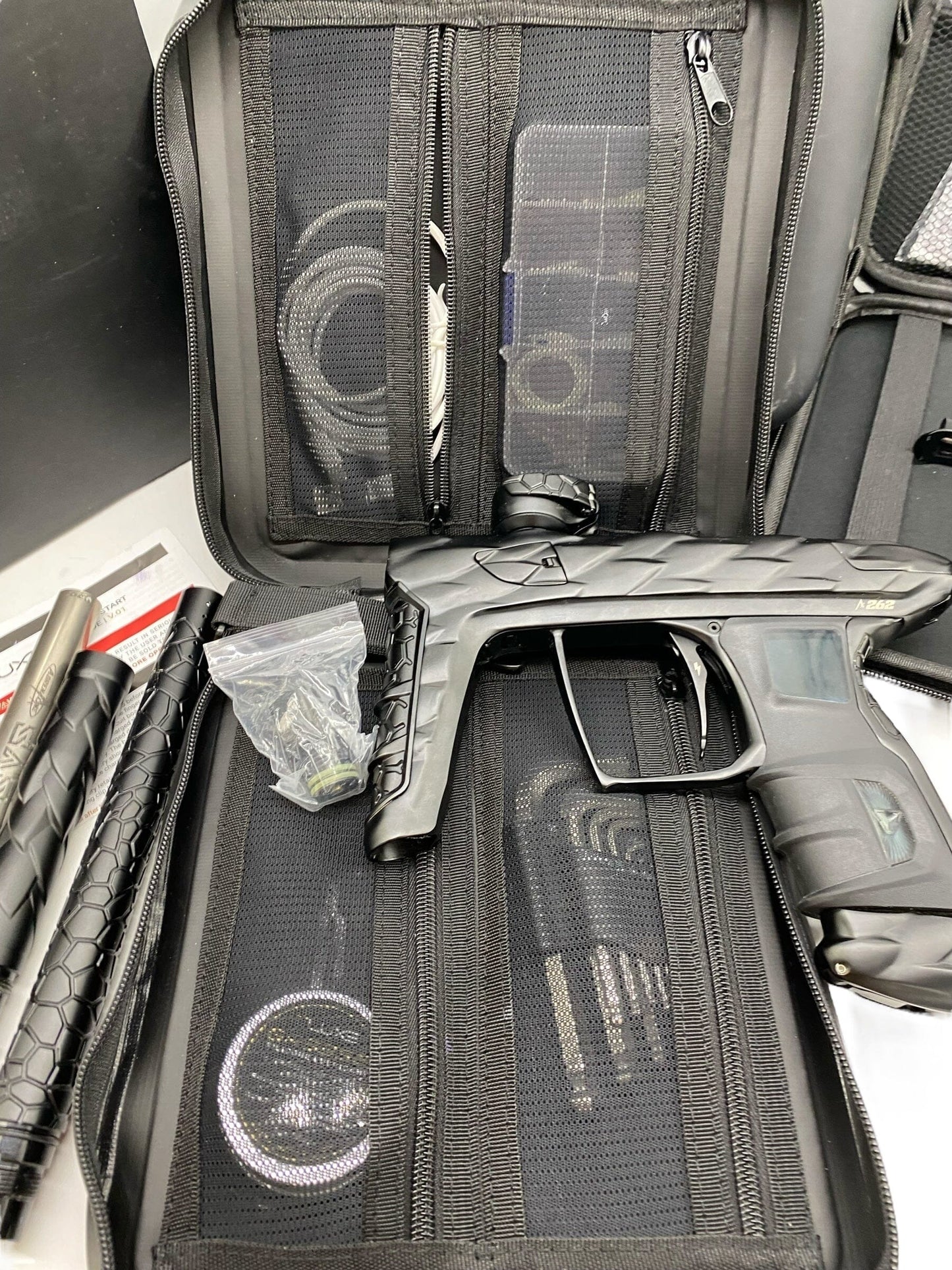Used Dlx Adrenaline Luxe Idol Paintball Gun With Mech Black Paintball Gun from CPXBrosPaintball Buy/Sell/Trade Paintball Markers, New Paintball Guns, Paintball Hoppers, Paintball Masks, and Hormesis Headbands
