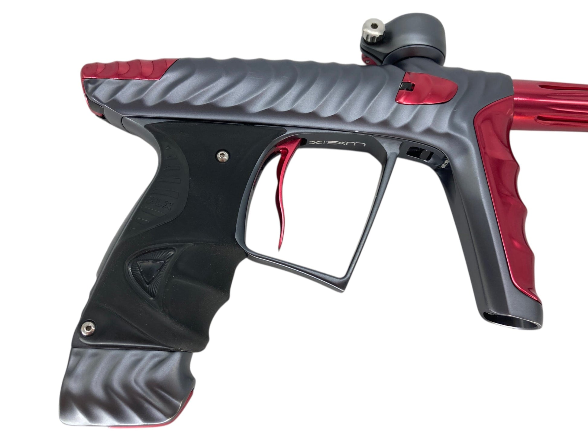 Used Dlx Hk Army Luxe X Ripper Paintball Gun Paintball Gun from CPXBrosPaintball Buy/Sell/Trade Paintball Markers, New Paintball Guns, Paintball Hoppers, Paintball Masks, and Hormesis Headbands