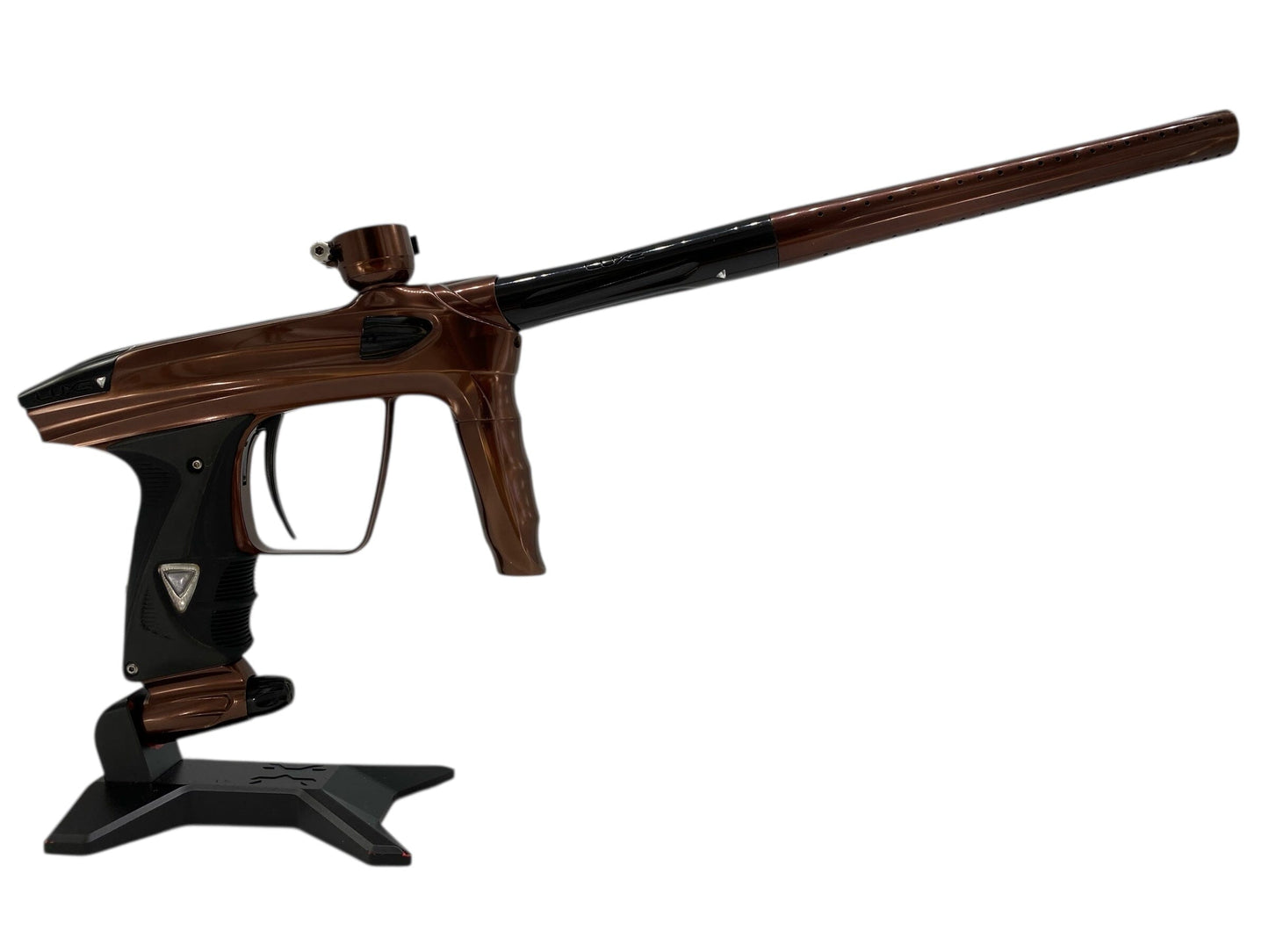 Used Dlx Luxe 2.0 Paintball Gun Brown/Black Paintball Gun from CPXBrosPaintball Buy/Sell/Trade Paintball Markers, New Paintball Guns, Paintball Hoppers, Paintball Masks, and Hormesis Headbands