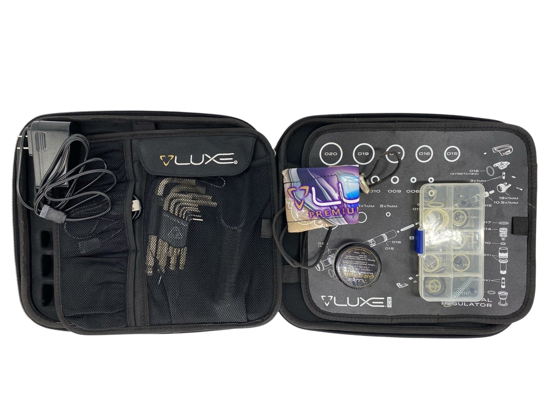 Used Dlx Luxe Ice Paintball Gun (14 of 20) Silver/Res Splash Paintball Gun from CPXBrosPaintball Buy/Sell/Trade Paintball Markers, New Paintball Guns, Paintball Hoppers, Paintball Masks, and Hormesis Headbands