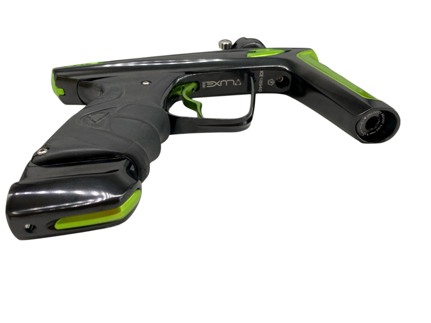 Used Dlx Luxe Ice Paintball Gun Black/Green Paintball Gun from CPXBrosPaintball Buy/Sell/Trade Paintball Markers, New Paintball Guns, Paintball Hoppers, Paintball Masks, and Hormesis Headbands