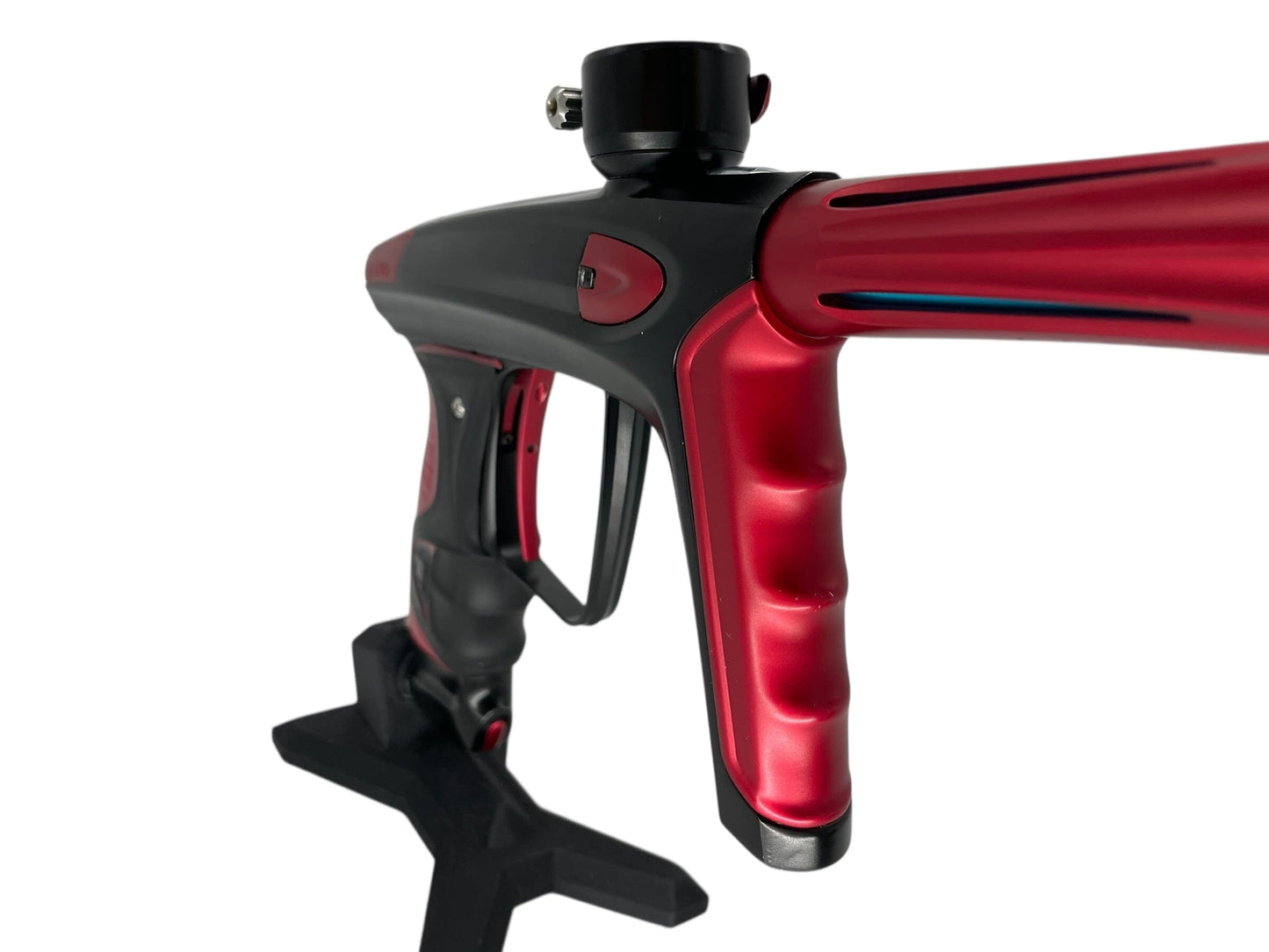 Used Dlx Luxe Ice Paintball Gun Black/Red Paintball Gun from CPXBrosPaintball Buy/Sell/Trade Paintball Markers, New Paintball Guns, Paintball Hoppers, Paintball Masks, and Hormesis Headbands