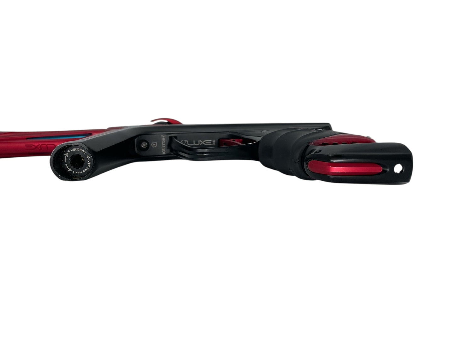 Used Dlx Luxe Ice Paintball Gun Black/Red Paintball Gun from CPXBrosPaintball Buy/Sell/Trade Paintball Markers, New Paintball Guns, Paintball Hoppers, Paintball Masks, and Hormesis Headbands