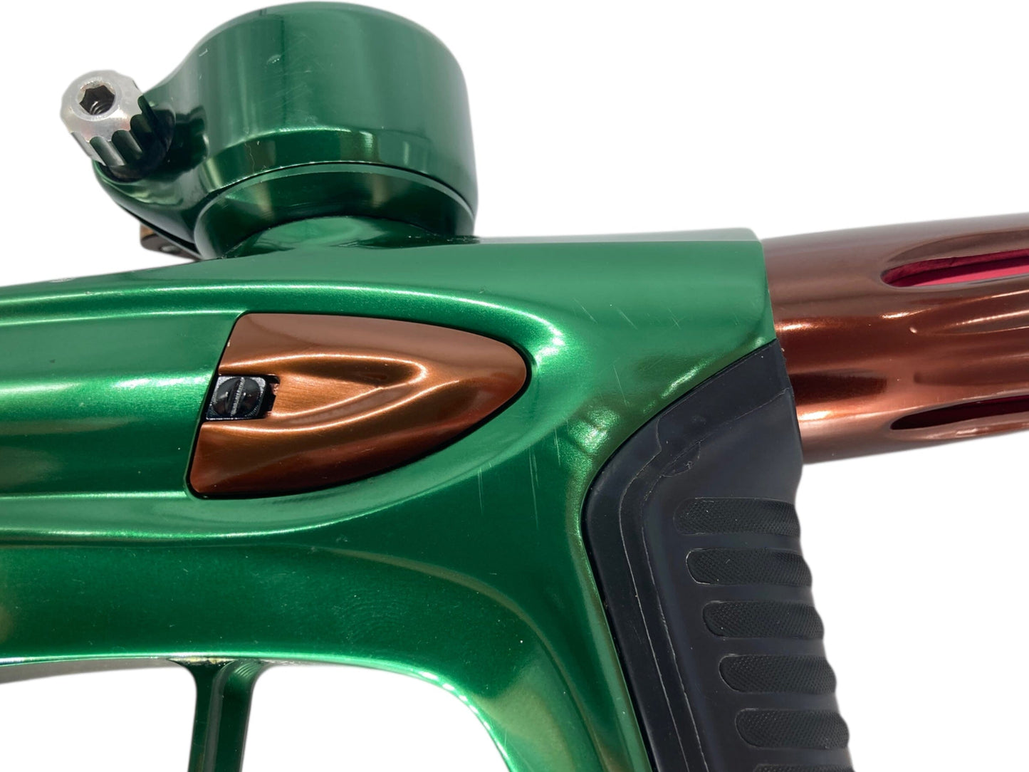 Used Dlx Luxe Ice Paintball Gun Green/Brown Paintball Gun from CPXBrosPaintball Buy/Sell/Trade Paintball Markers, New Paintball Guns, Paintball Hoppers, Paintball Masks, and Hormesis Headbands