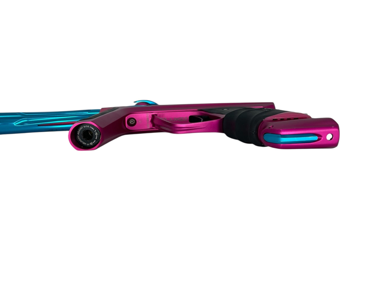 Used Dlx Luxe Ice Paintball Gun Pink/Cyan Paintball Gun from CPXBrosPaintball Buy/Sell/Trade Paintball Markers, New Paintball Guns, Paintball Hoppers, Paintball Masks, and Hormesis Headbands