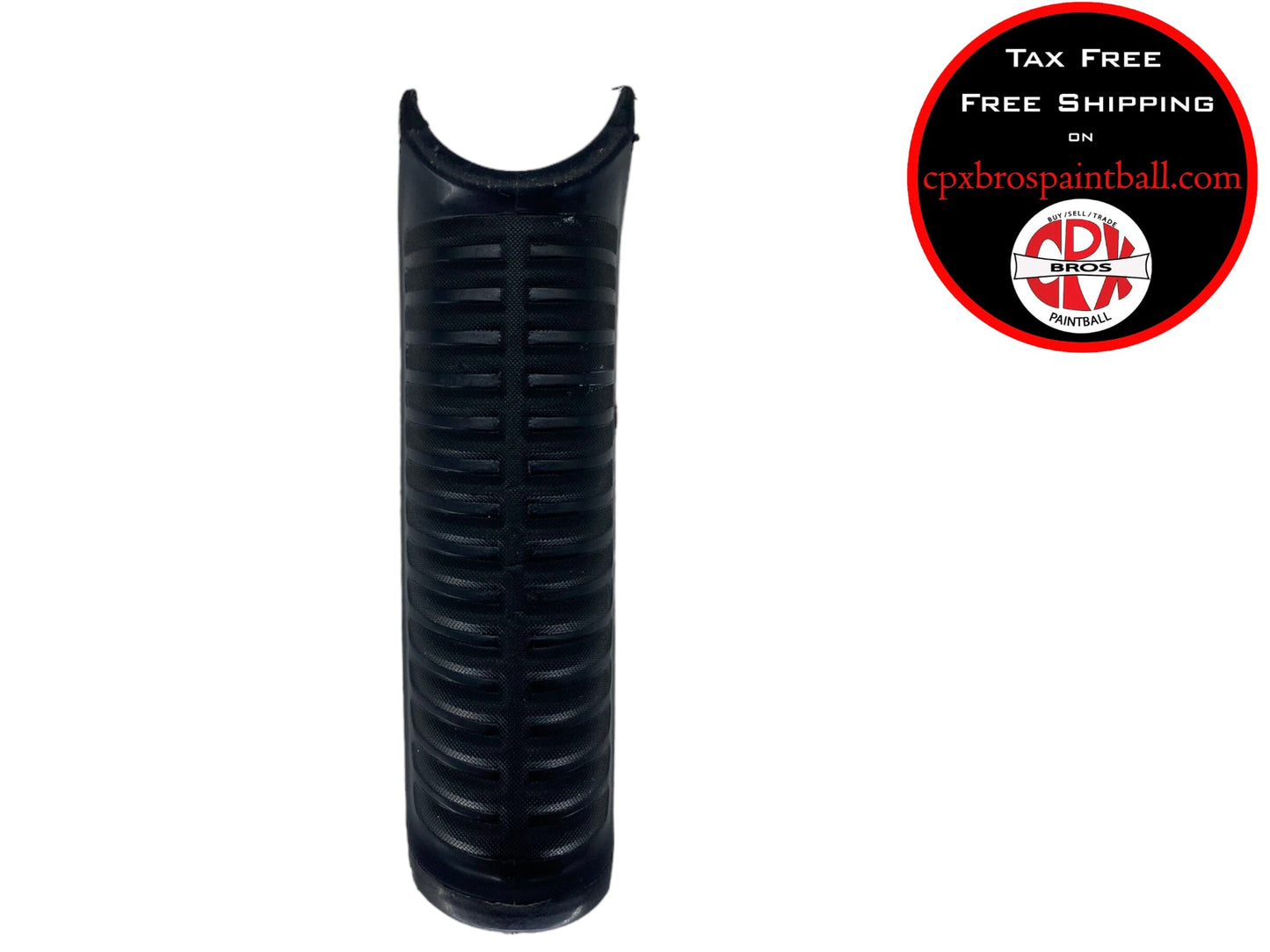 Used DLX Luxe Ice/Luxe X Front Rubber Grip - Black Paintball Gun from CPXBrosPaintball Buy/Sell/Trade Paintball Markers, Paintball Hoppers, Paintball Masks, and Hormesis Headbands