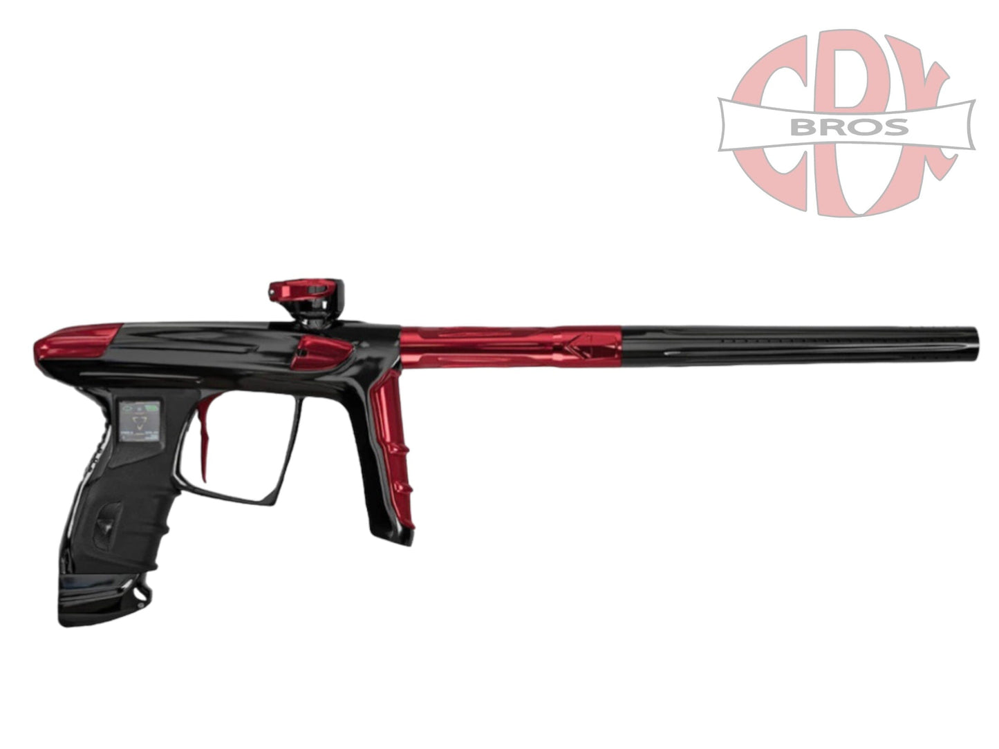 Used DLX Luxe IDOL Gloss Black/Red Paintball Gun from CPXBrosPaintball Buy/Sell/Trade Paintball Markers, New Paintball Guns, Paintball Hoppers, Paintball Masks, and Hormesis Headbands