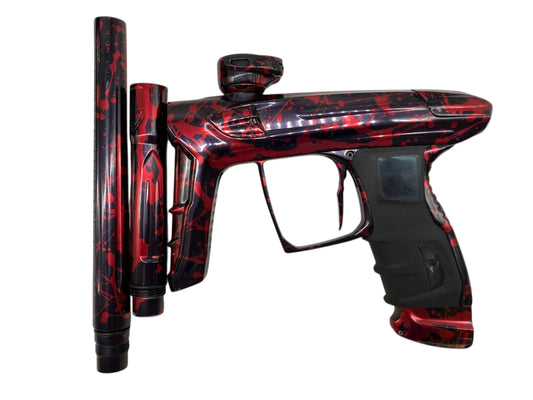 Used Dlx Luxe Idol Paintball Gun Black/Blood Splash Paintball Gun from CPXBrosPaintball Buy/Sell/Trade Paintball Markers, New Paintball Guns, Paintball Hoppers, Paintball Masks, and Hormesis Headbands