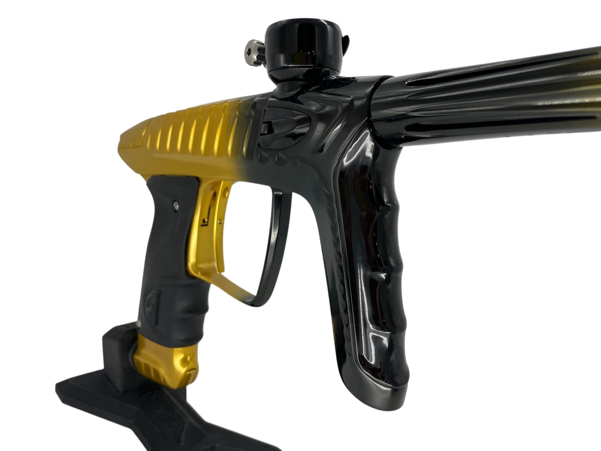 Used Dlx Luxe Project Tm40 Paintball Gun Gold/Black Fade Paintball Gun from CPXBrosPaintball Buy/Sell/Trade Paintball Markers, New Paintball Guns, Paintball Hoppers, Paintball Masks, and Hormesis Headbands