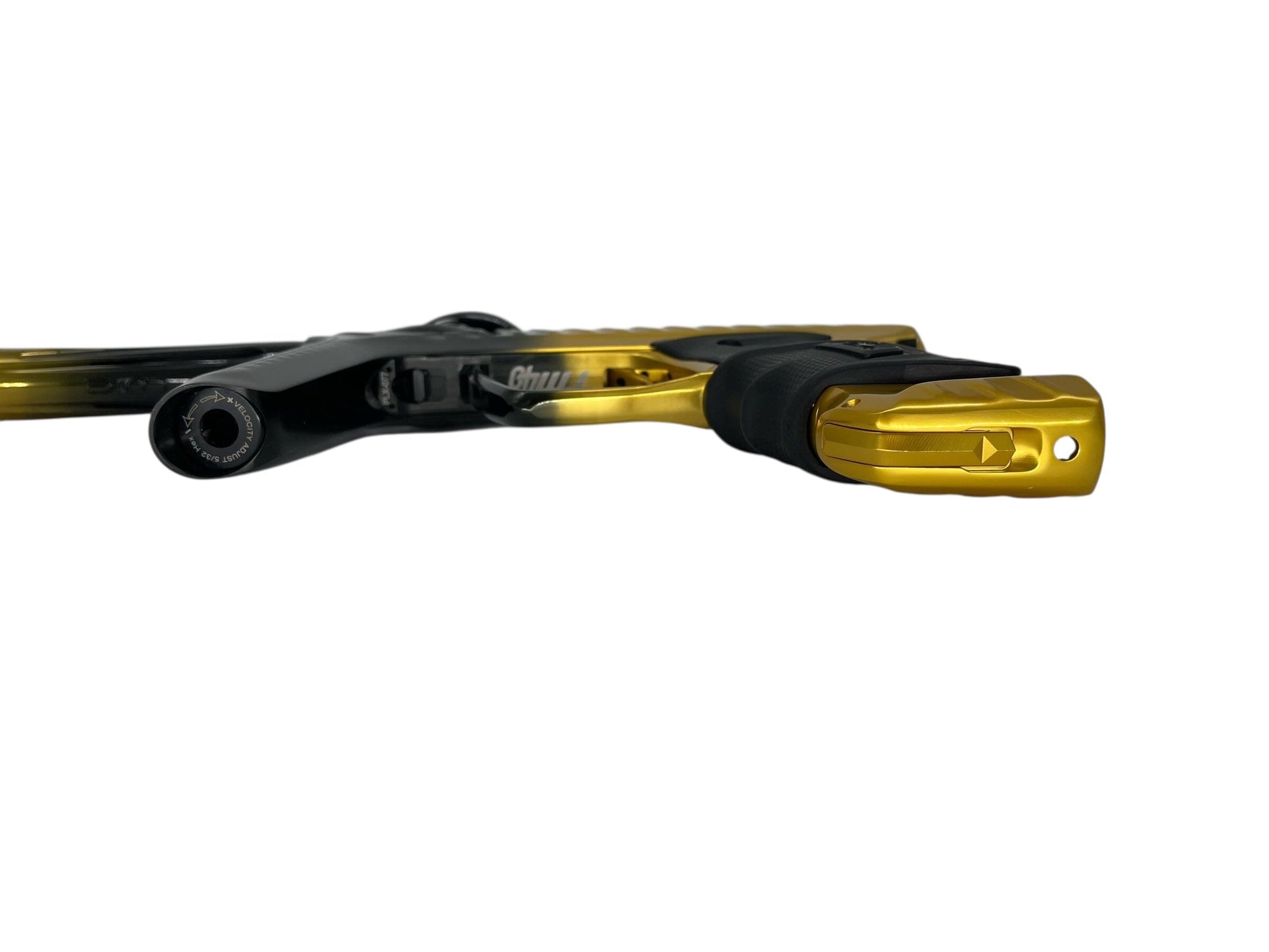 Used Dlx Luxe Project Tm40 Paintball Gun Gold/Black Fade Paintball Gun from CPXBrosPaintball Buy/Sell/Trade Paintball Markers, New Paintball Guns, Paintball Hoppers, Paintball Masks, and Hormesis Headbands