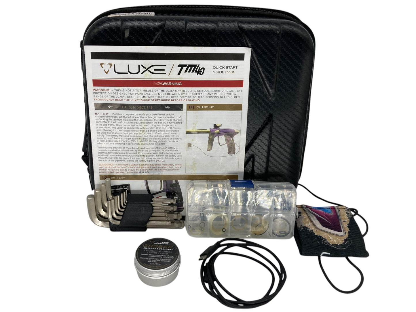 Used Dlx Luxe TM40 Dr Speckle Paintball Gun Paintball Gun from CPXBrosPaintball Buy/Sell/Trade Paintball Markers, New Paintball Guns, Paintball Hoppers, Paintball Masks, and Hormesis Headbands