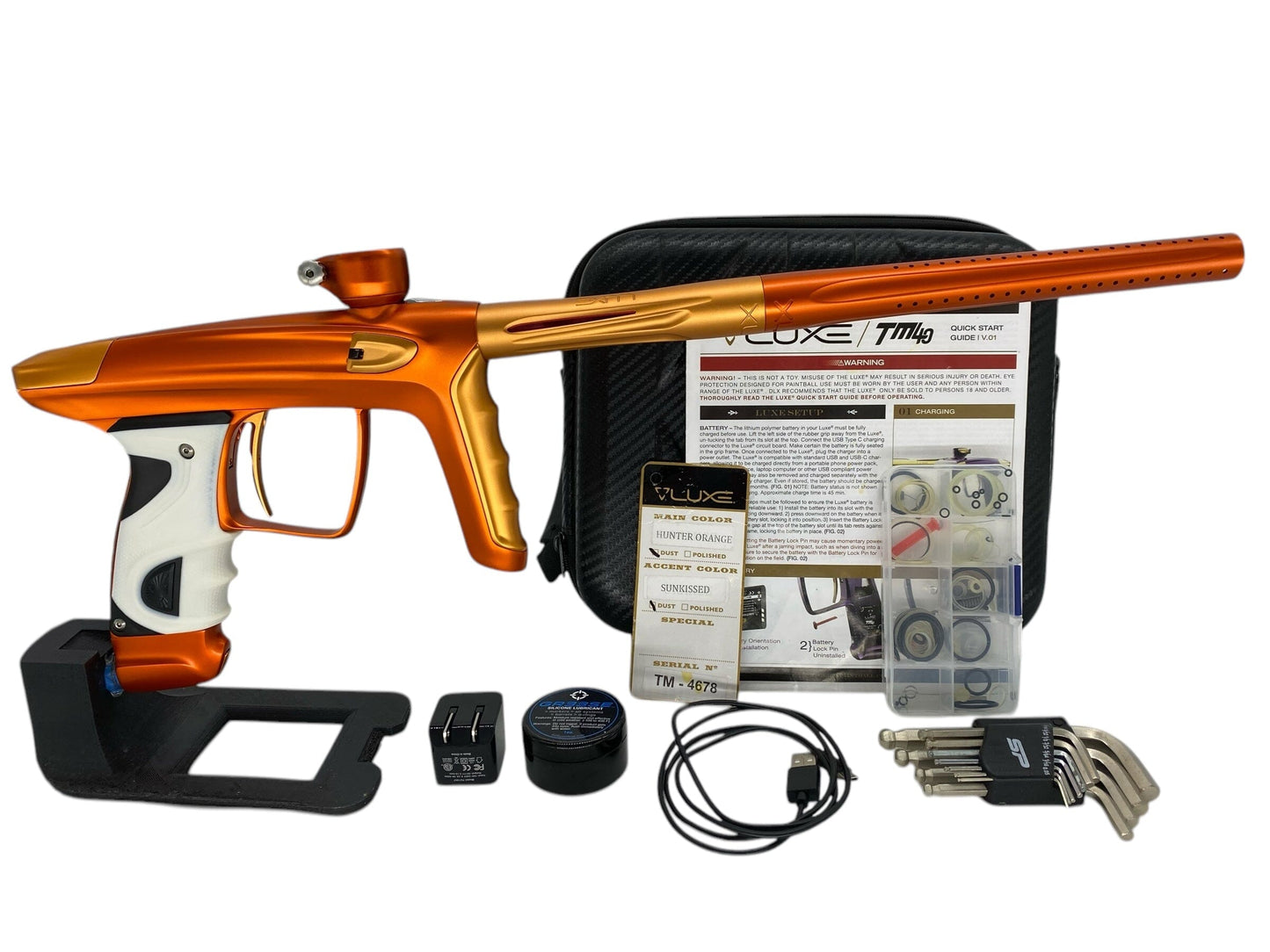 Used Dlx Luxe Tm40 Paintball Gun Paintball Gun from CPXBrosPaintball Buy/Sell/Trade Paintball Markers, New Paintball Guns, Paintball Hoppers, Paintball Masks, and Hormesis Headbands