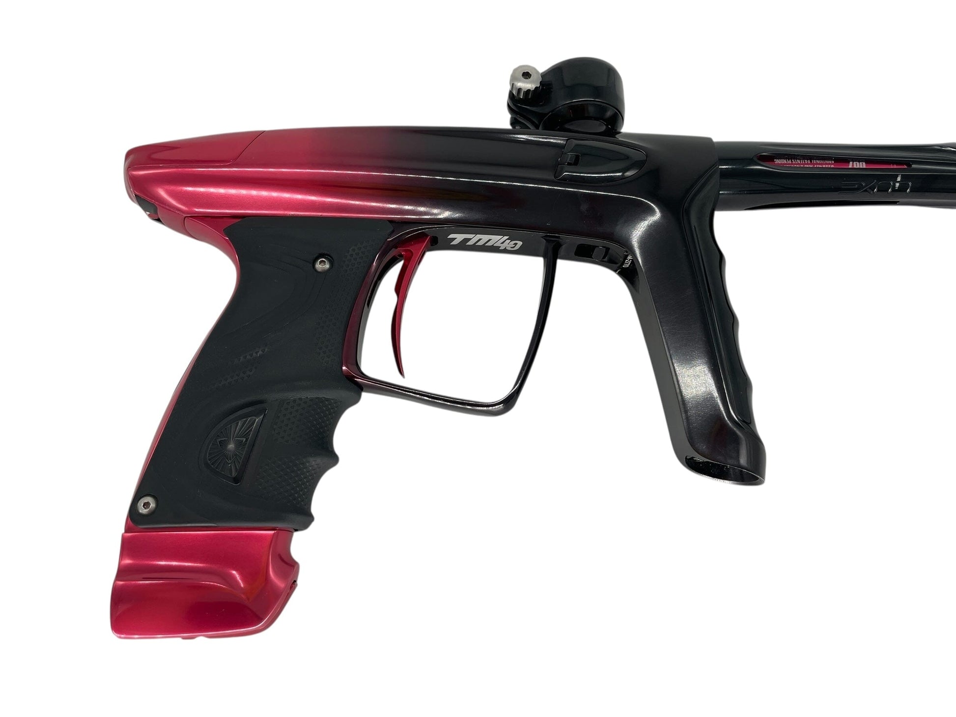 Used Dlx Luxe Tm40 Paintball Gun Red/Black Fade Paintball Gun from CPXBrosPaintball Buy/Sell/Trade Paintball Markers, New Paintball Guns, Paintball Hoppers, Paintball Masks, and Hormesis Headbands