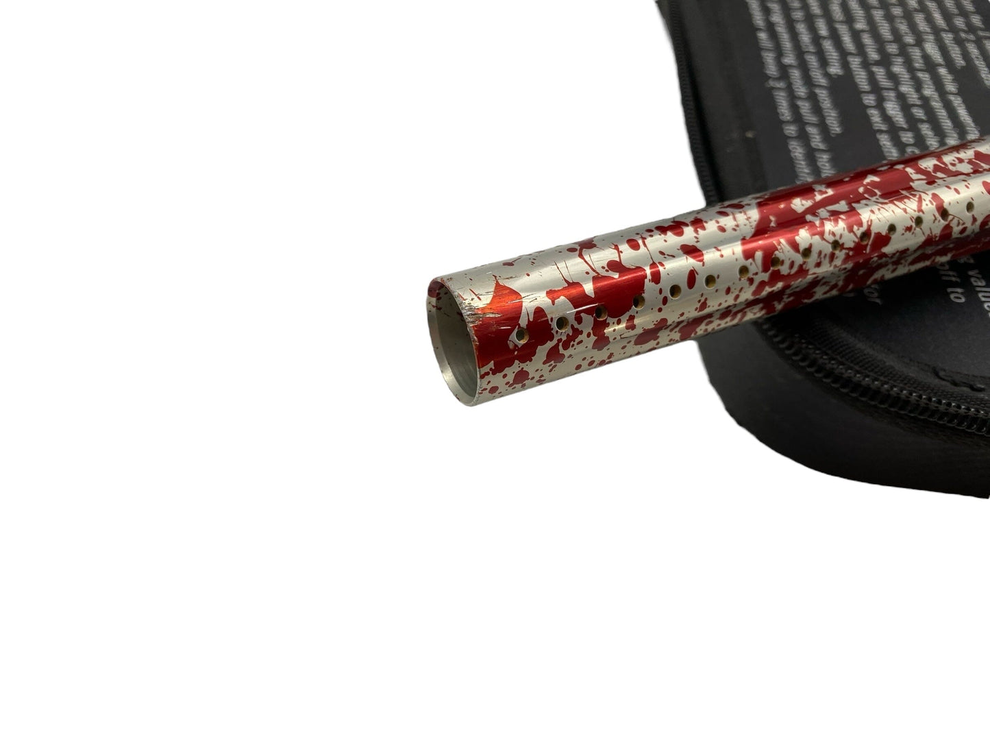 Used Dlx Luxe Tm40 Paintball Gun Silver/Red Splash Paintball Gun from CPXBrosPaintball Buy/Sell/Trade Paintball Markers, New Paintball Guns, Paintball Hoppers, Paintball Masks, and Hormesis Headbands