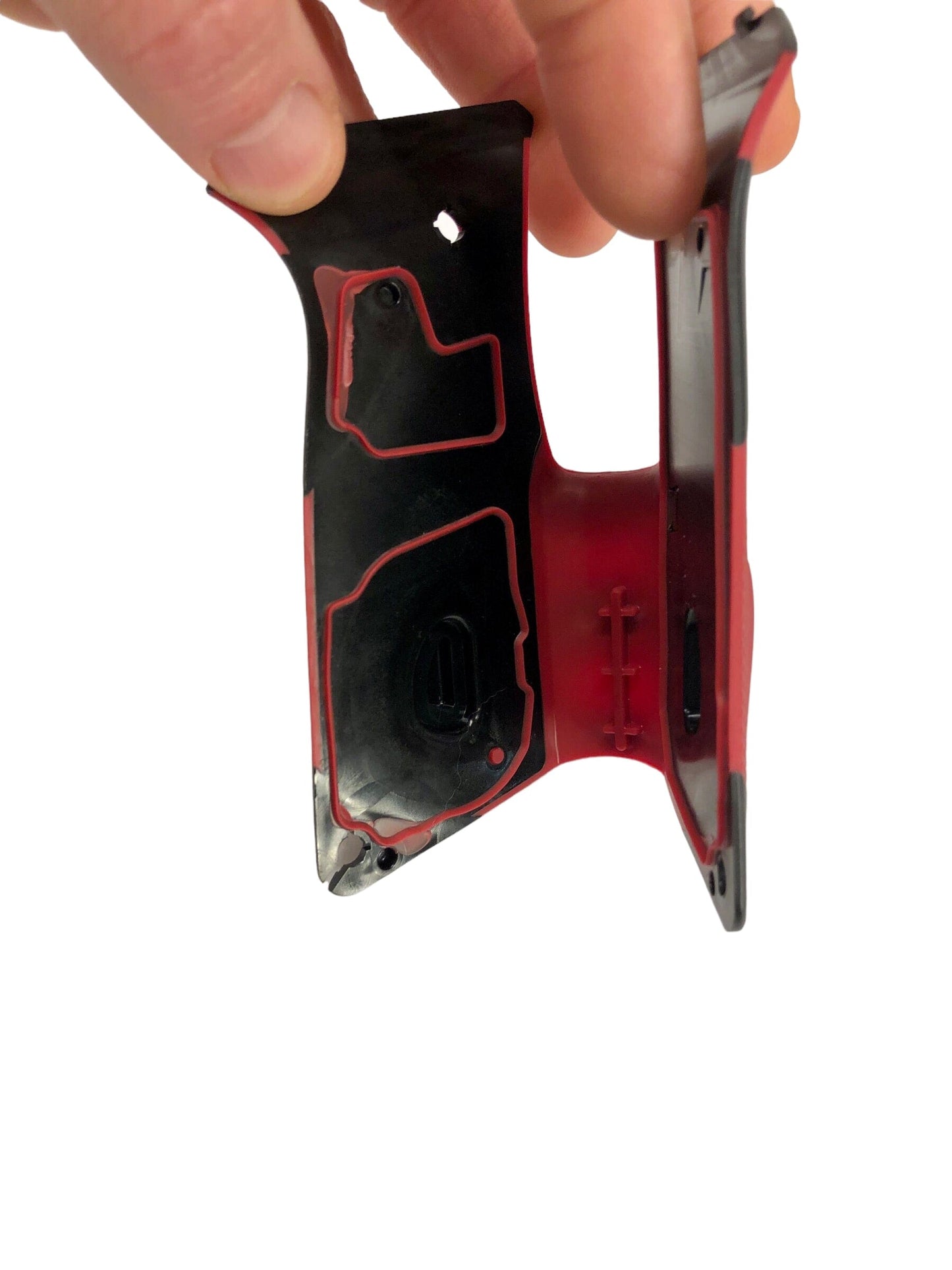 Used DLX Luxe TM40 Rubber Grips - Red Paintball Gun from CPXBrosPaintball Buy/Sell/Trade Paintball Markers, Paintball Hoppers, Paintball Masks, and Hormesis Headbands