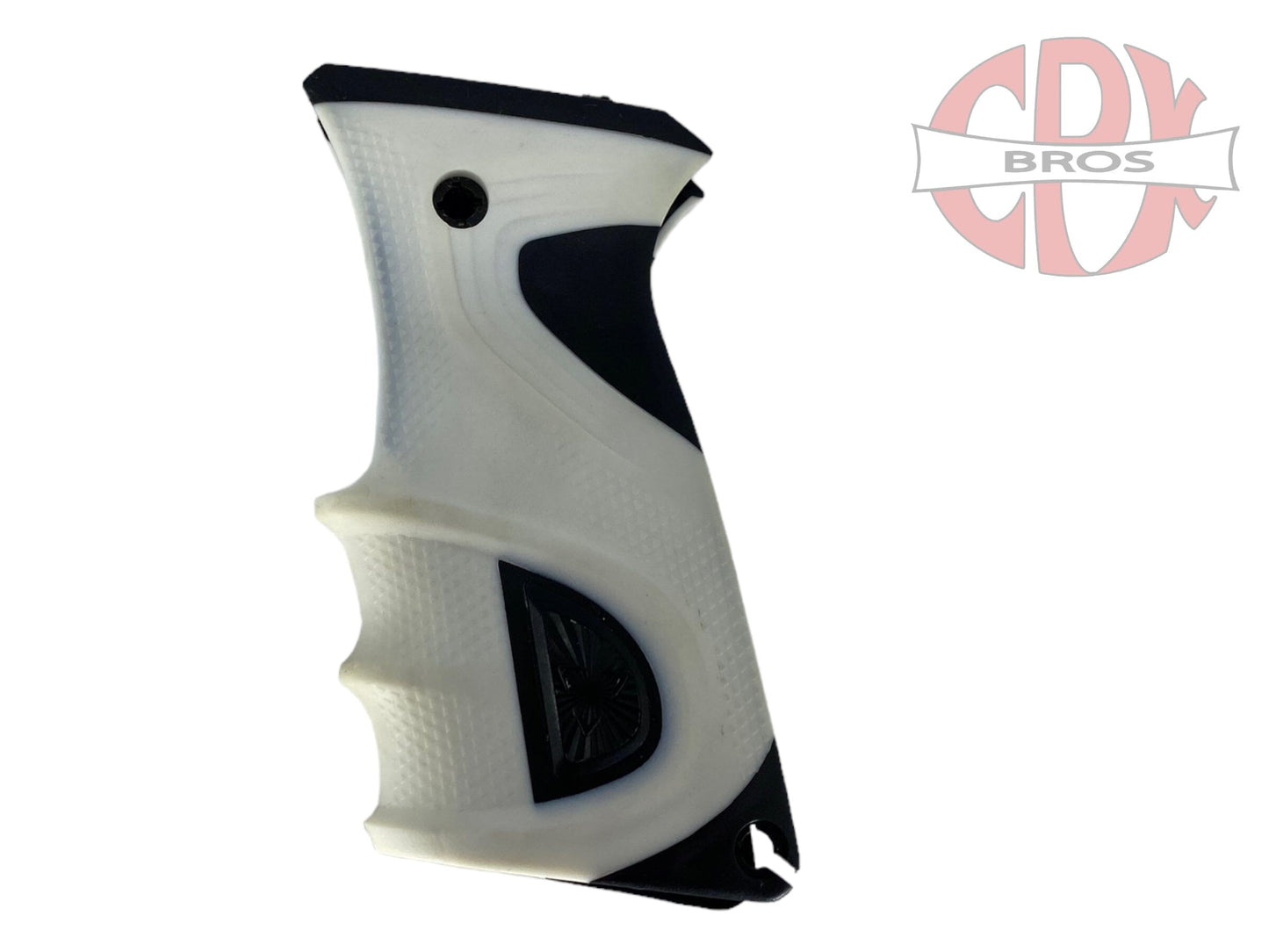 Used DLX Luxe TM40 Rubber Grips - White Paintball Gun from CPXBrosPaintball Buy/Sell/Trade Paintball Markers, Paintball Hoppers, Paintball Masks, and Hormesis Headbands