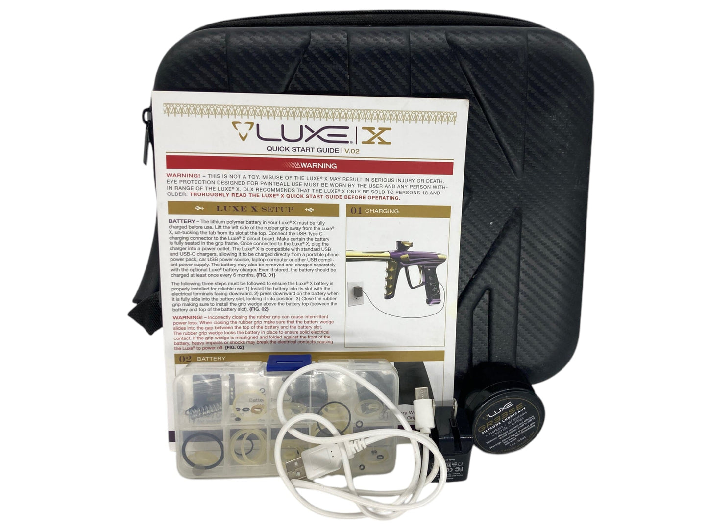 Used Dlx Luxe X Paintball Gun Paintball Gun from CPXBrosPaintball Buy/Sell/Trade Paintball Markers, New Paintball Guns, Paintball Hoppers, Paintball Masks, and Hormesis Headbands